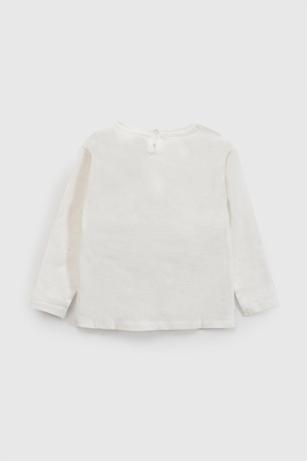 Polera Niña Blanco 7985 Colloky-1