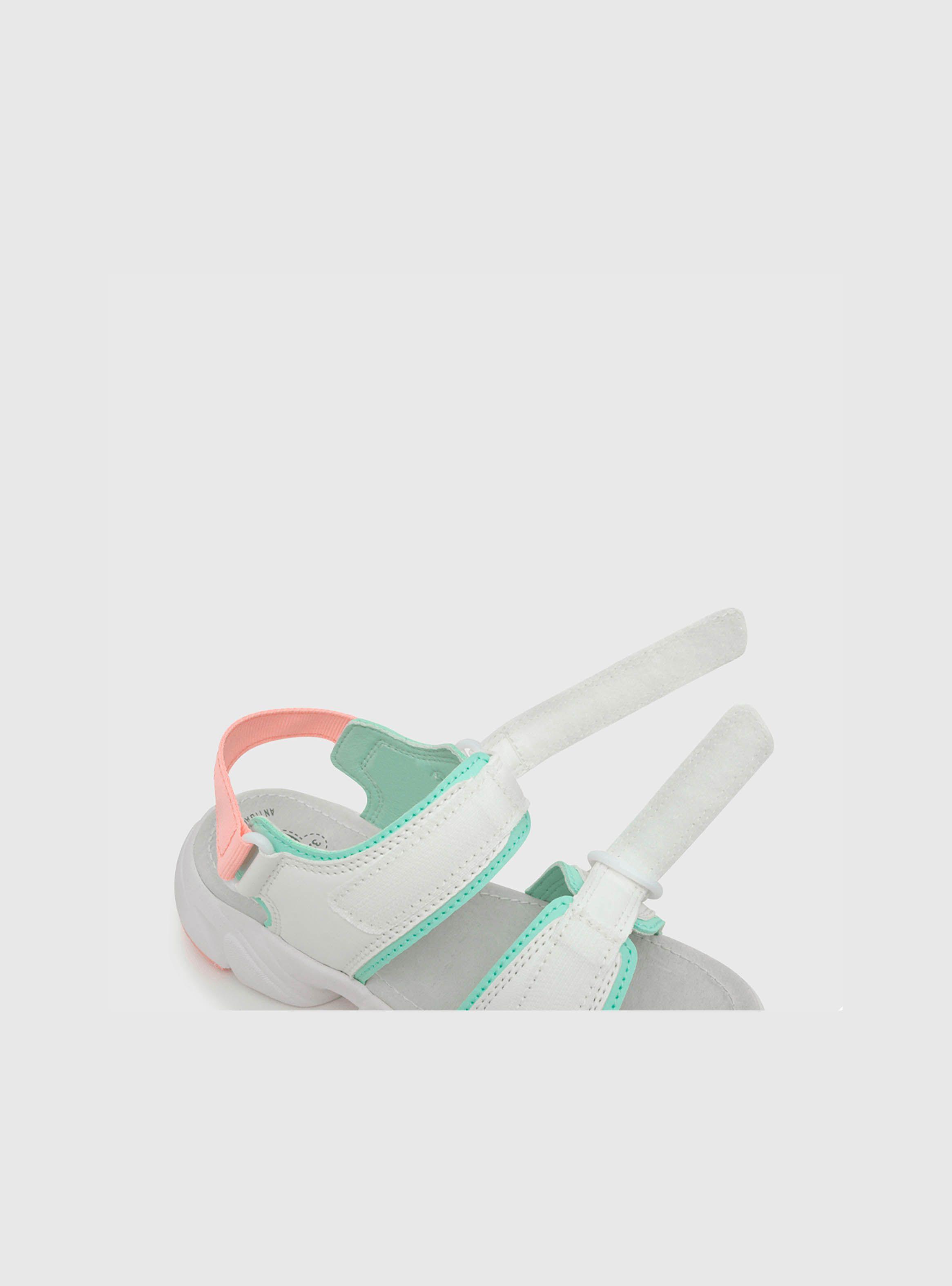Sandalia De Niña Doble Ajuste Blanco (28 A 38) Colloky-4