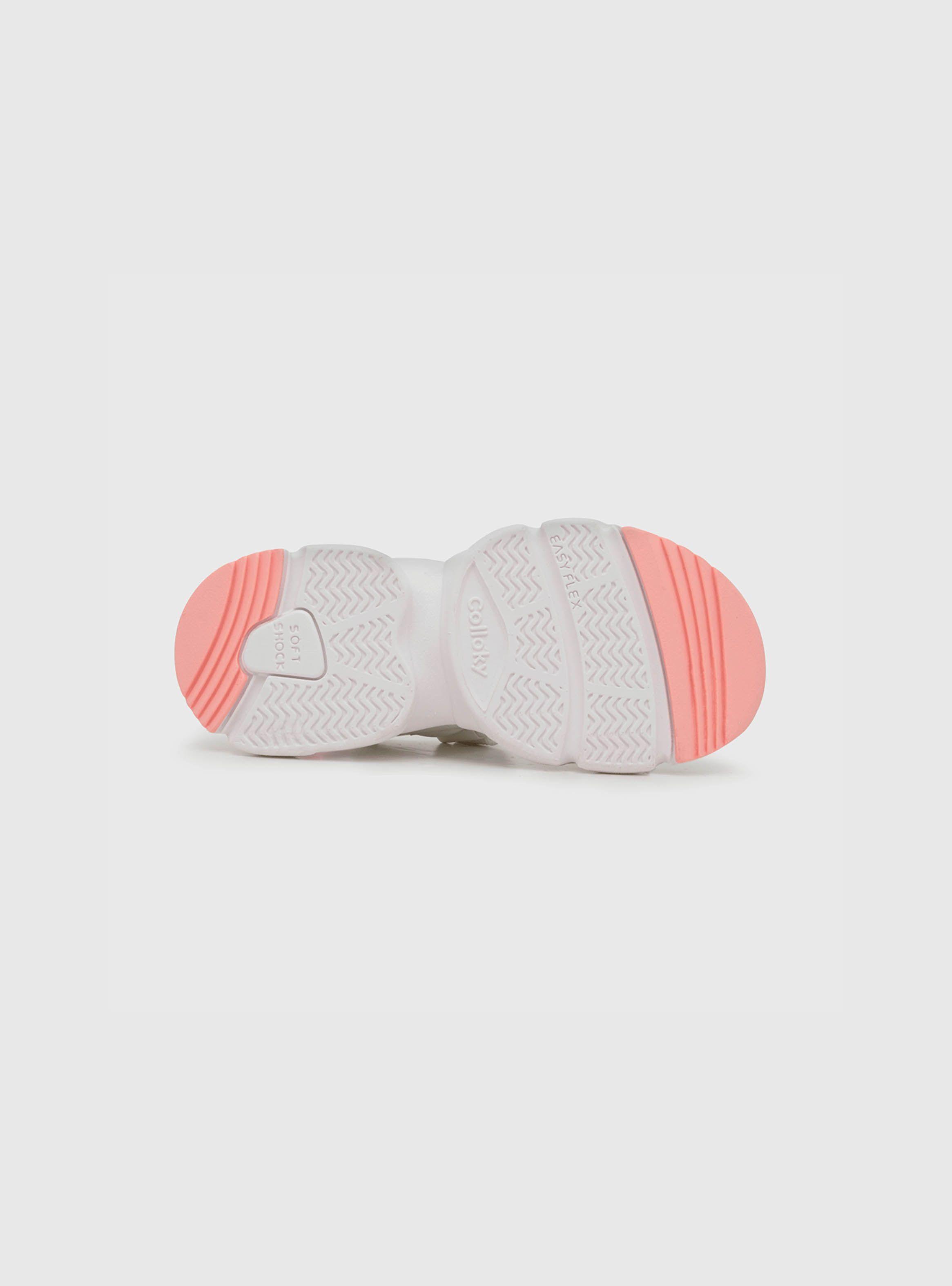 Sandalia De Niña Doble Ajuste Blanco (28 A 38) Colloky-2