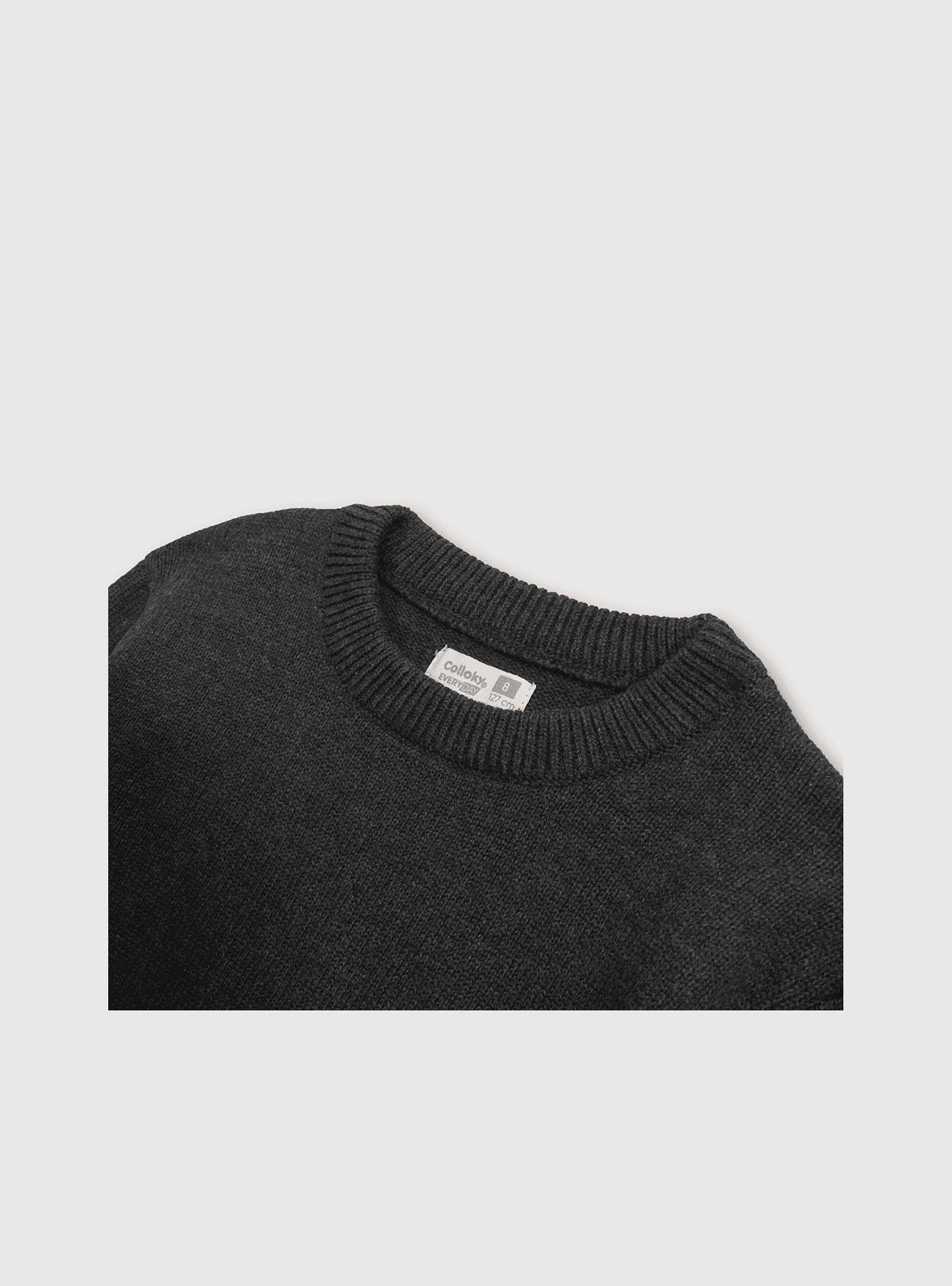 Sweater Niño Negro 54346 Colloky-2