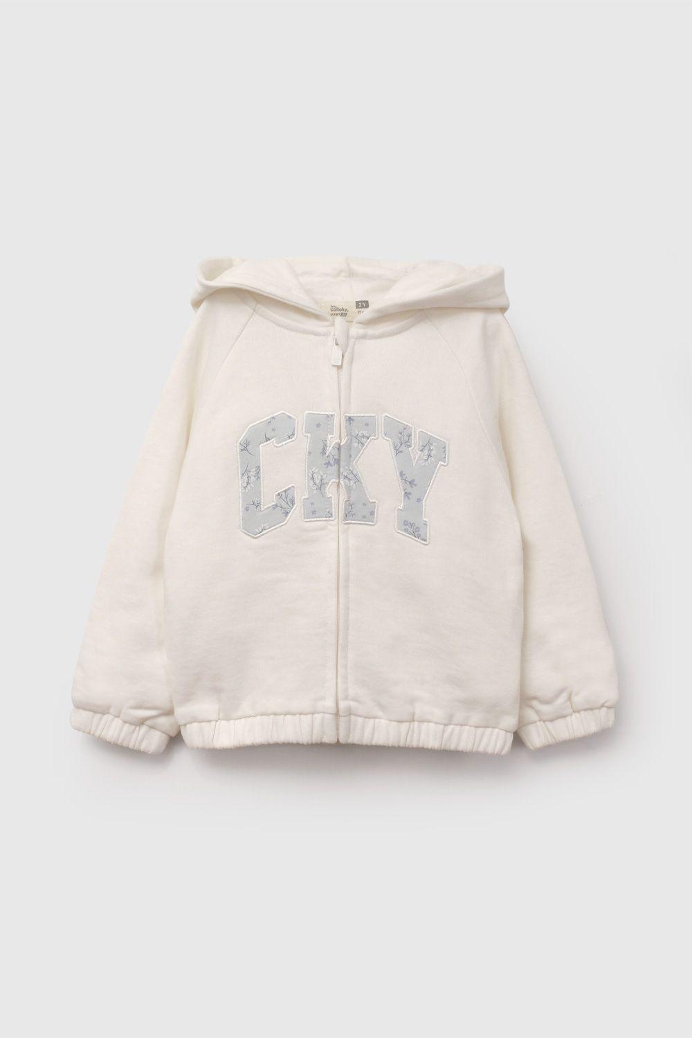 Polerón Blanco De Niña PLPO2678V26-0