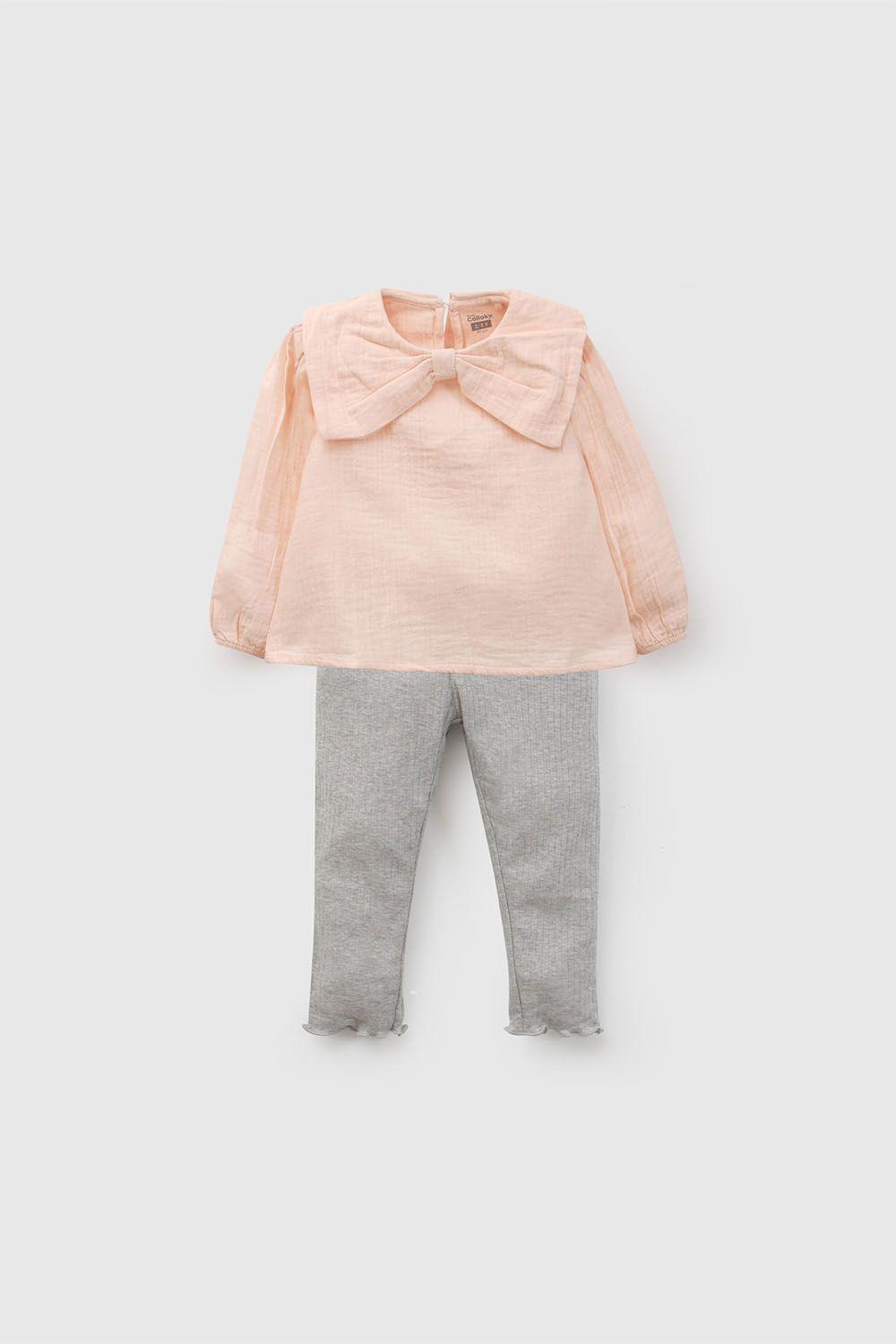 Conjunto Niña Rosado 8179 Colloky-0