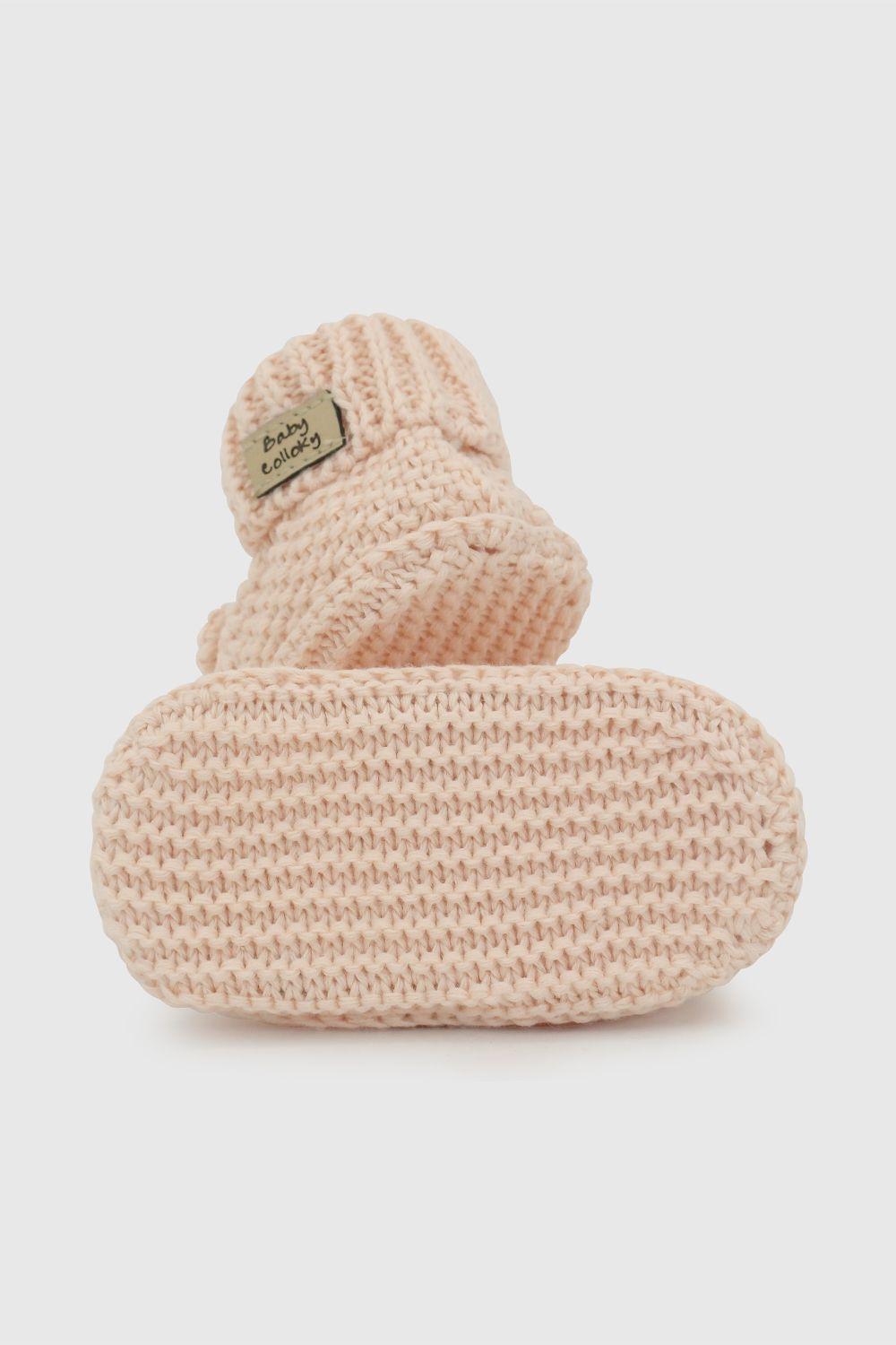 Zapato Tejido Niña Rosado 7517 Colloky-2