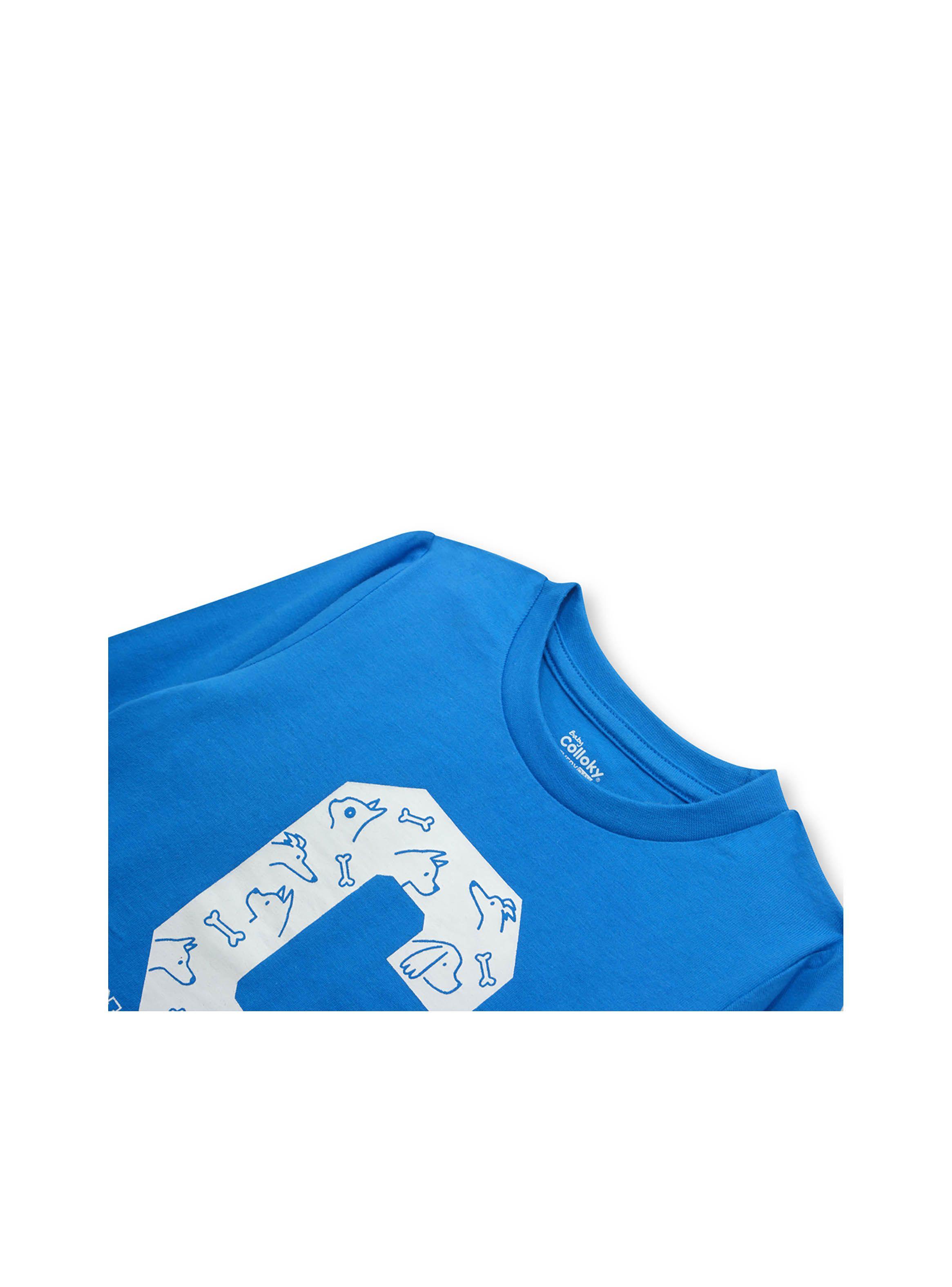Polera De Bebé Niño Perros Azul (3 A 36 Meses) Colloky-2