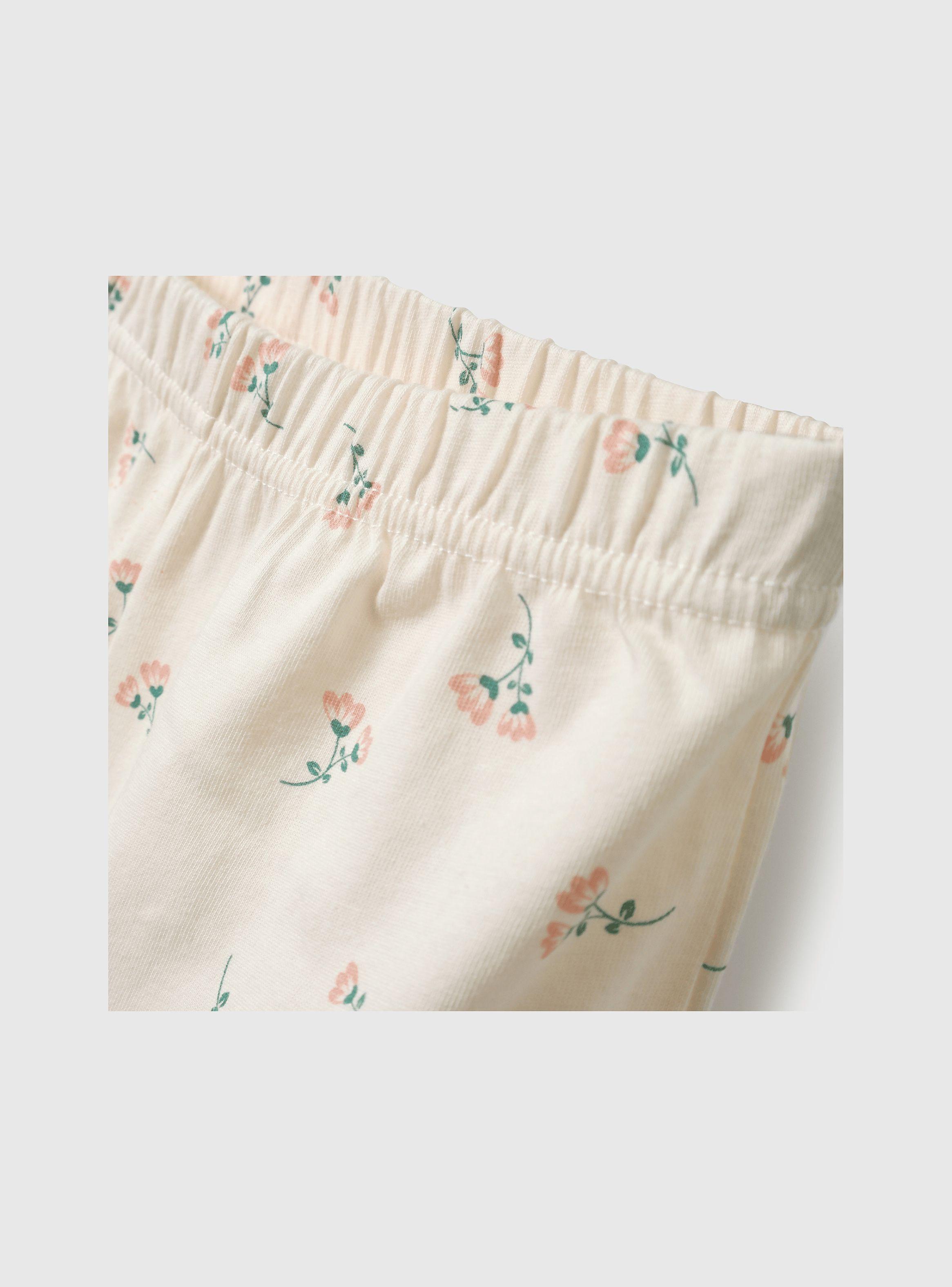 Pijama beige para niña, suave y cómodo para dormir-4