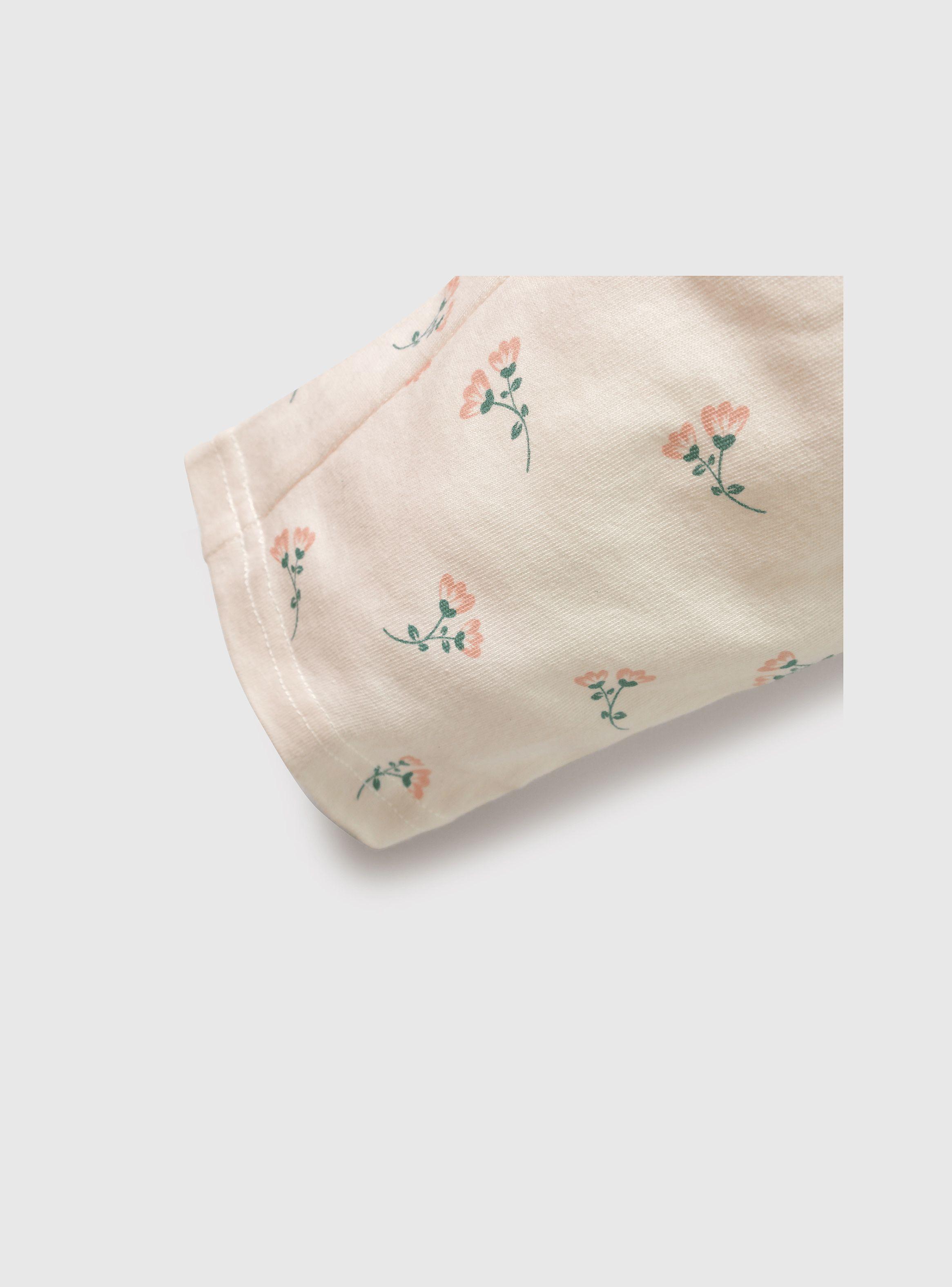 Pijama beige para niña, suave y cómodo para dormir-5