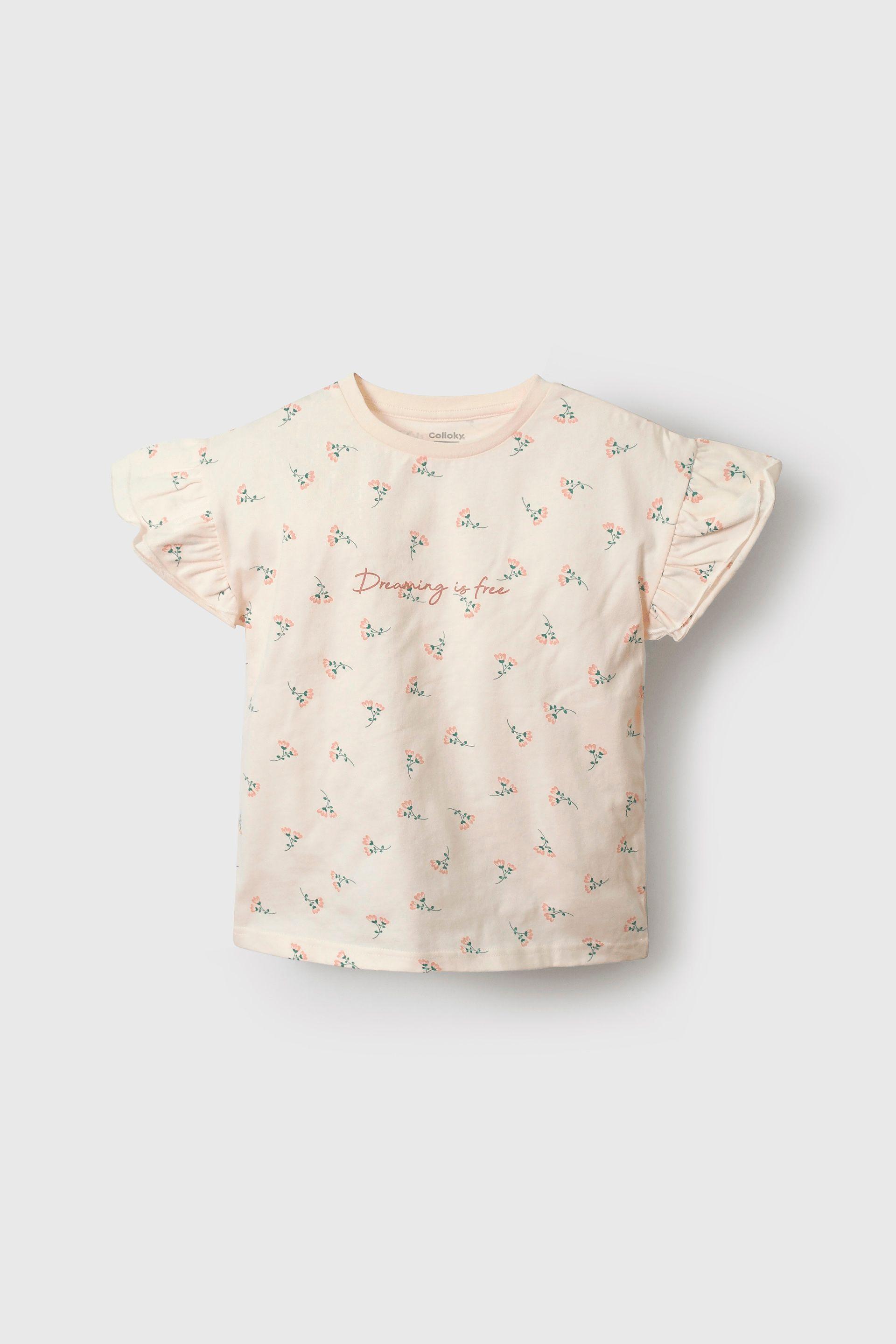 Pijama beige para niña, suave y cómodo para dormir-1