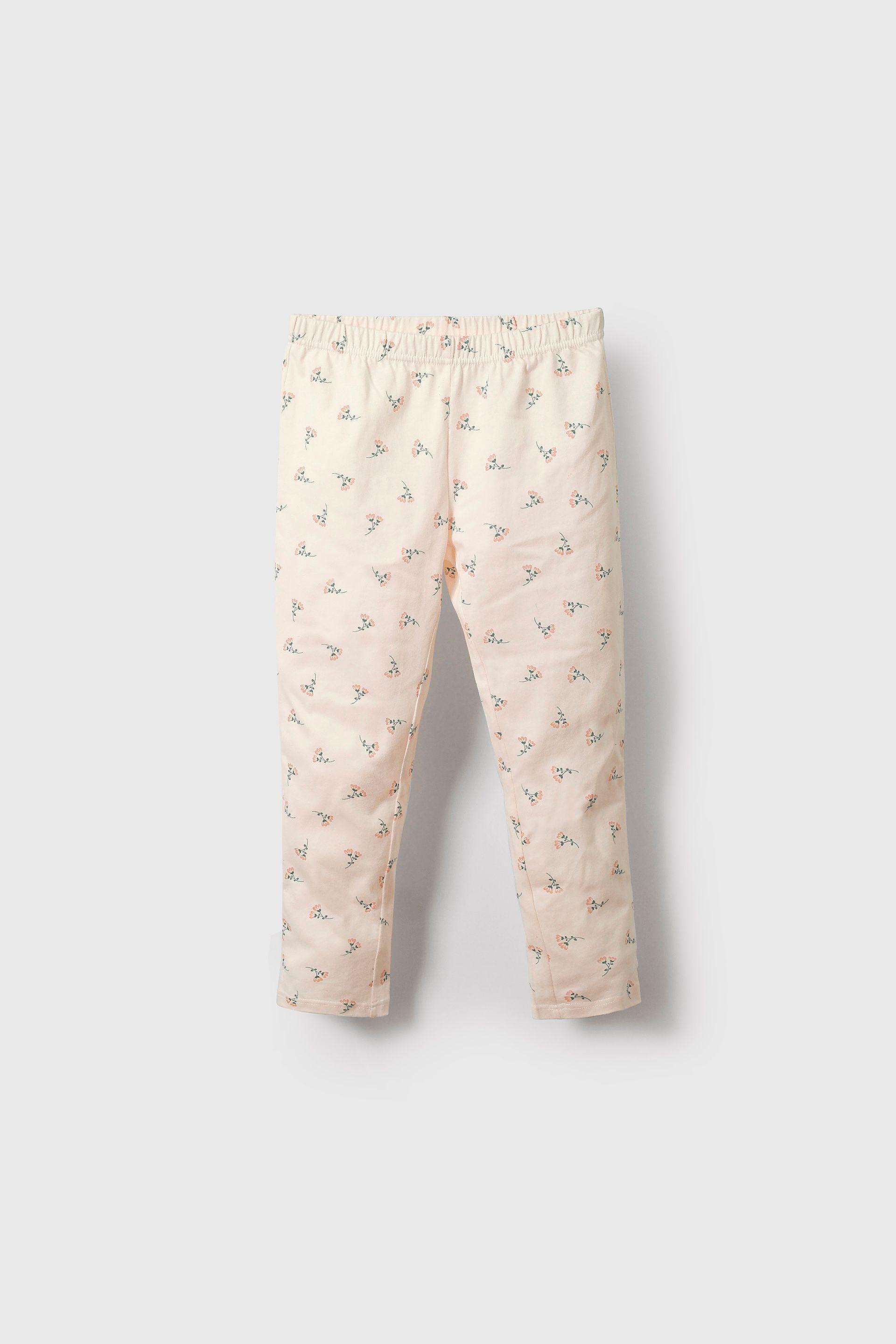 Pijama beige para niña, suave y cómodo para dormir-2