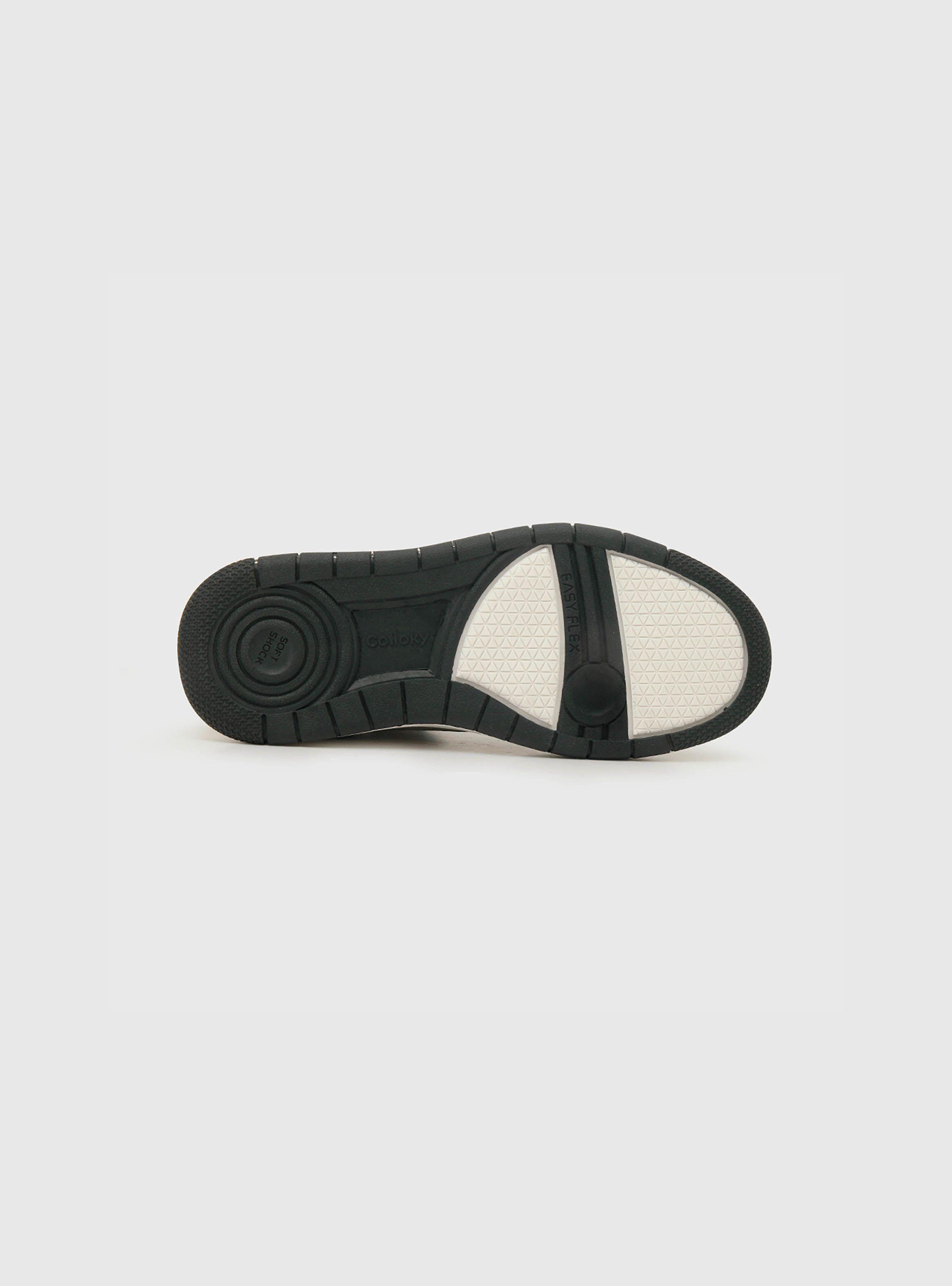 Zapatilla Niño Velcro Elástico Gris (28 A 38) Colloky-2