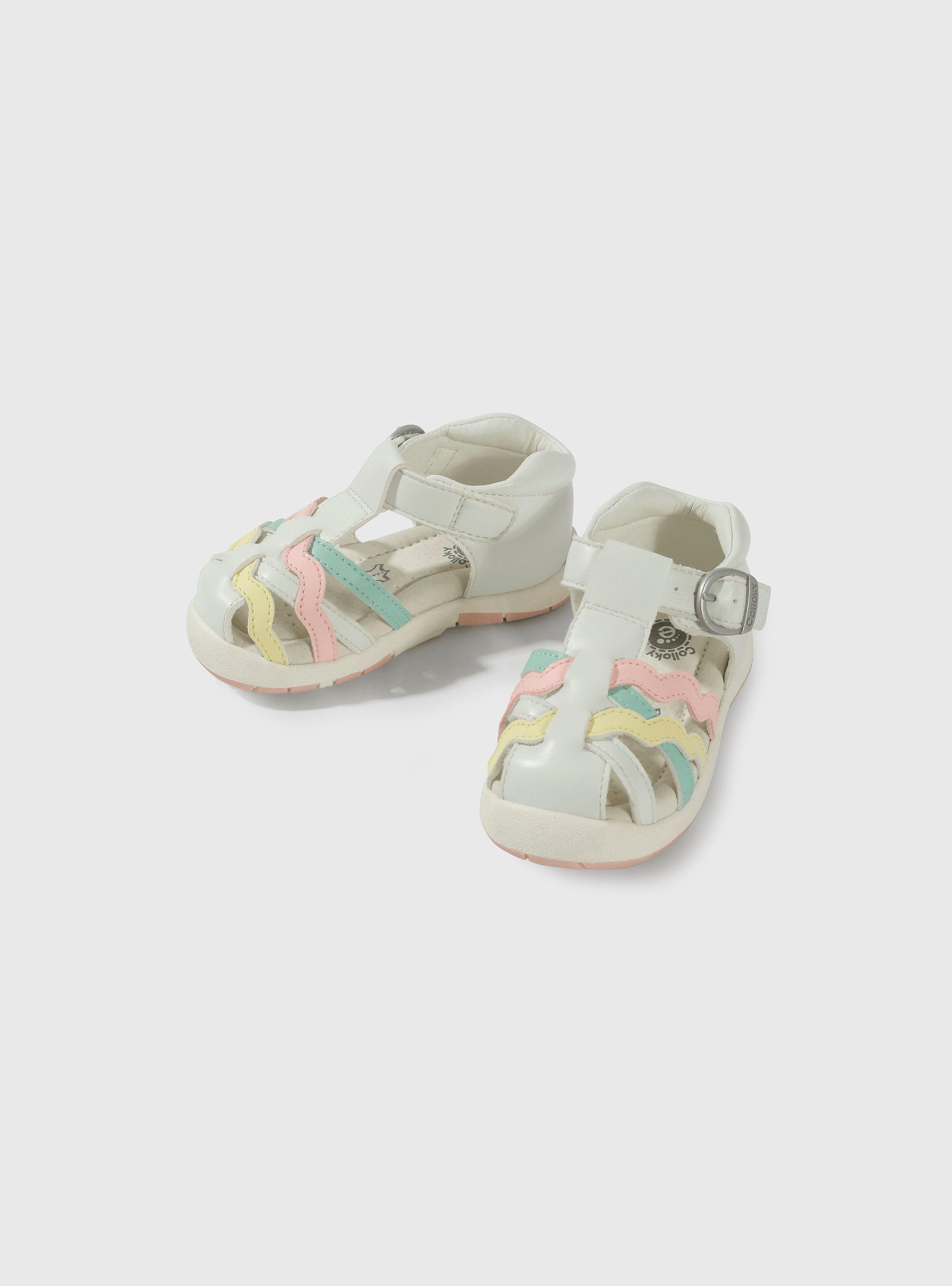 Sandalia Niña Blanco 55680 Colloky-3