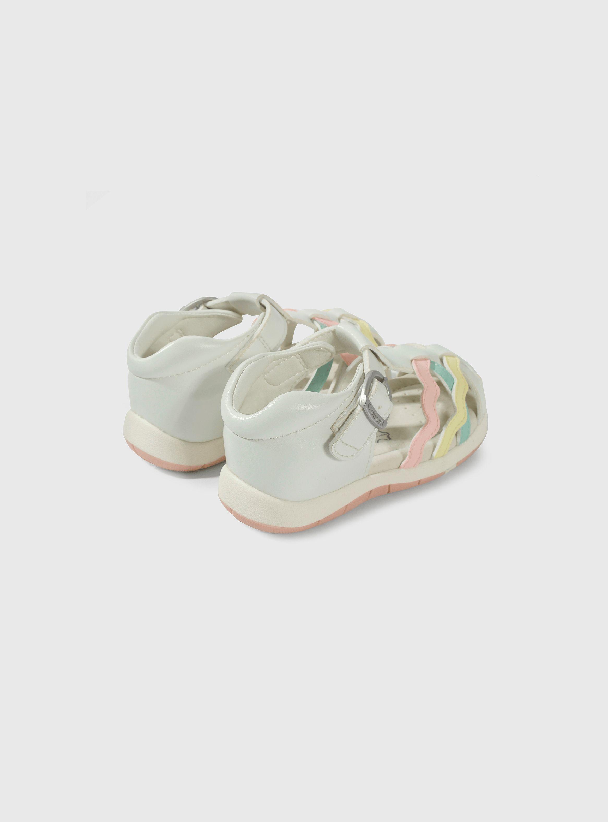 Sandalia Niña Blanco 55680 Colloky-4