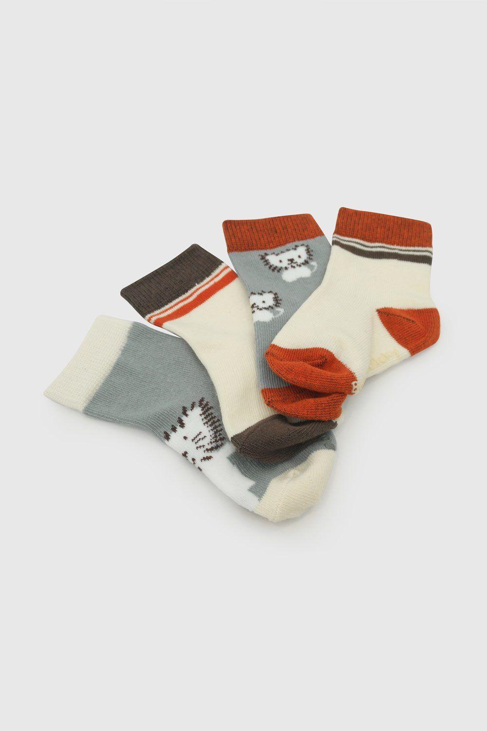 Calcetin Deportivo Niño Rojo 7961 Colloky-2