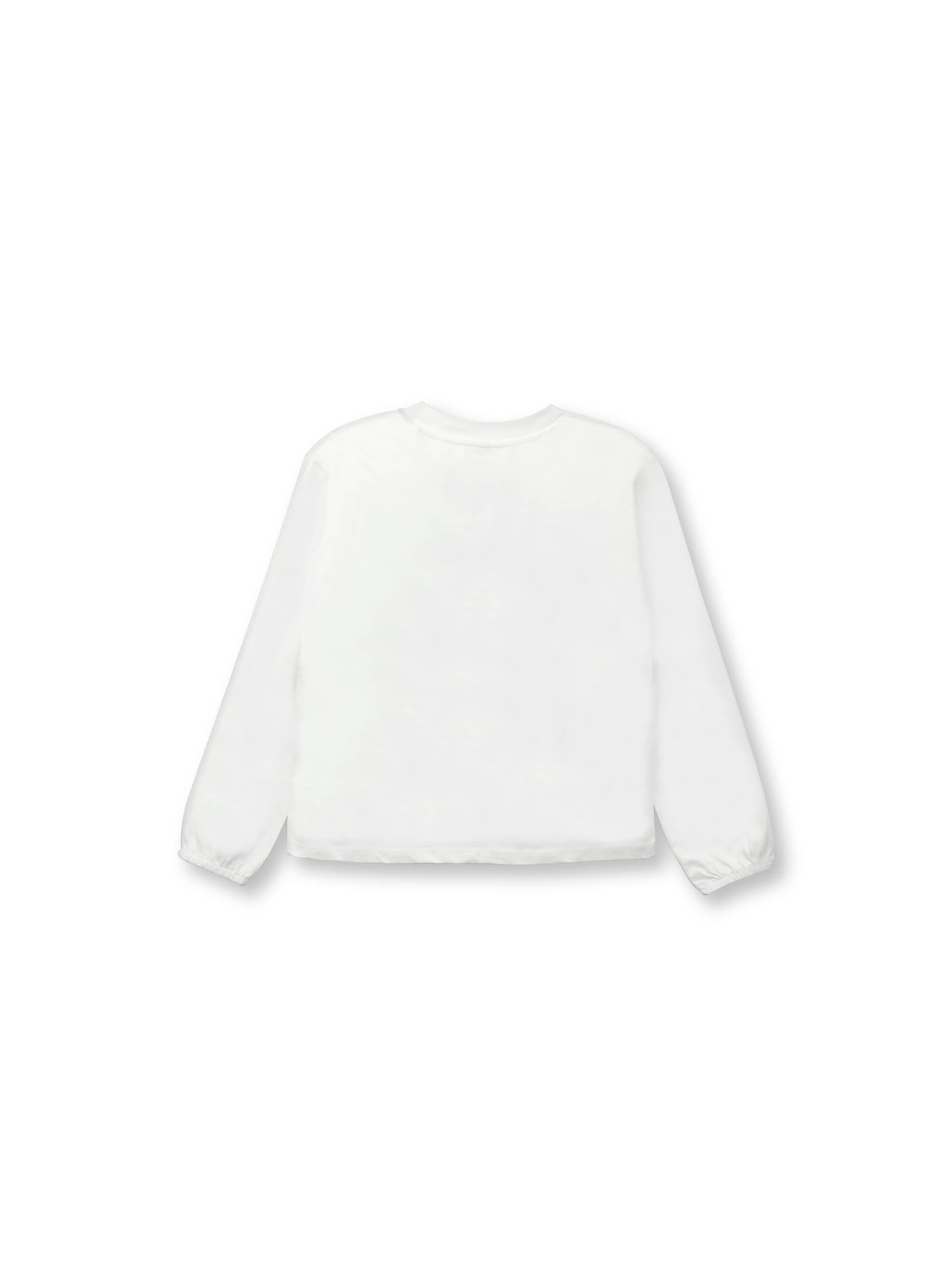 Polera De Niña Patines Blanco (2 A 12 Años) Colloky-1