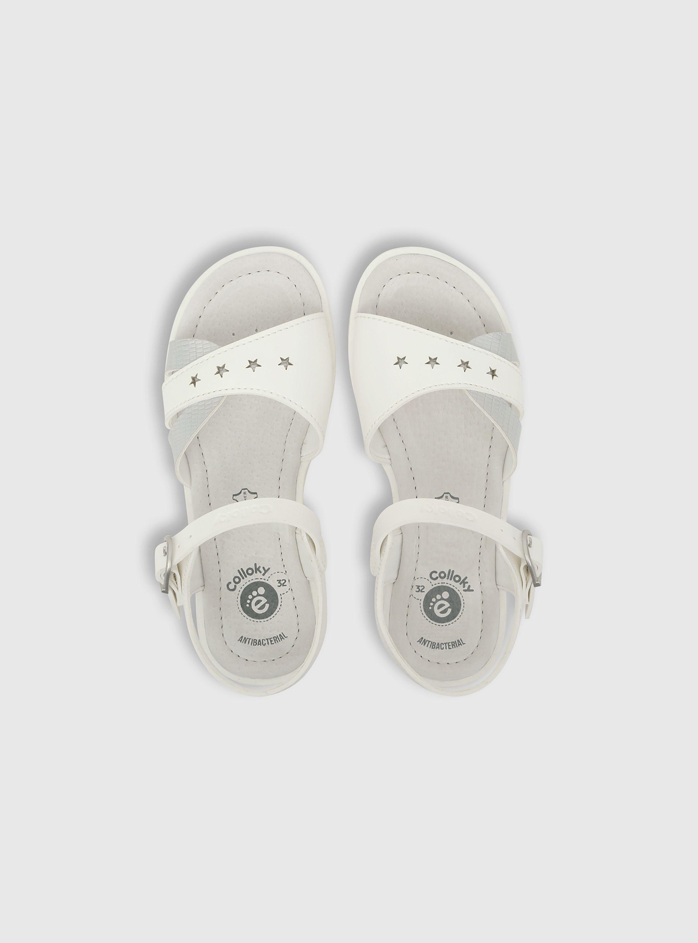 Sandalia Niña Blanco 55311 Colloky-3