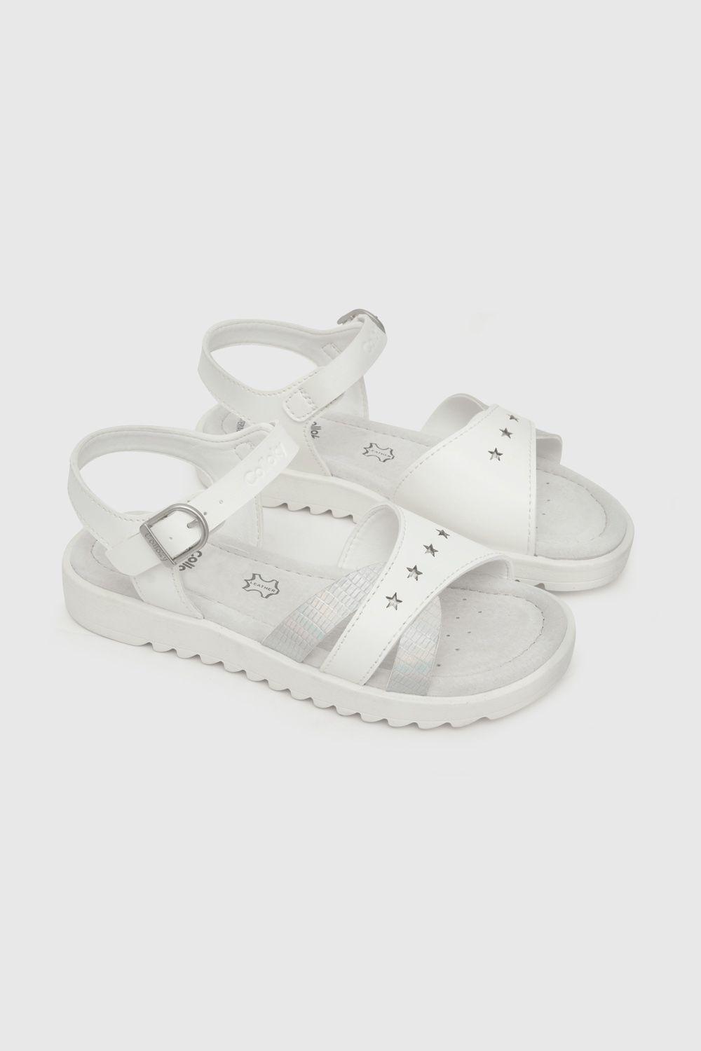 Sandalia Blanca de Niña-0