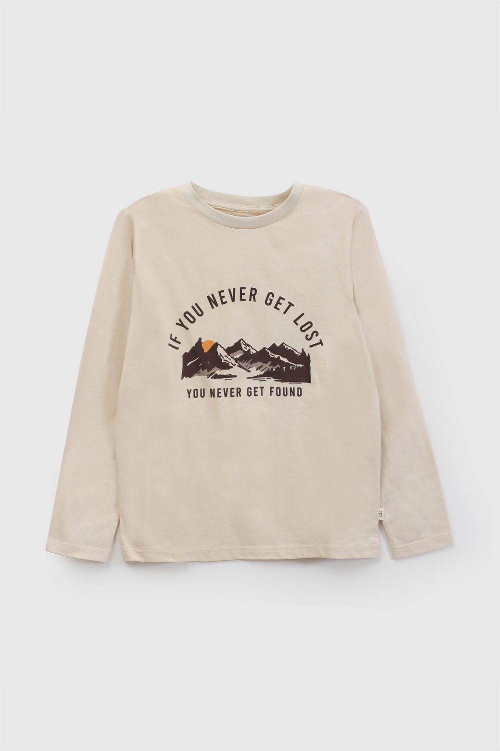 Polera Niño Beige 8058 Colloky-0