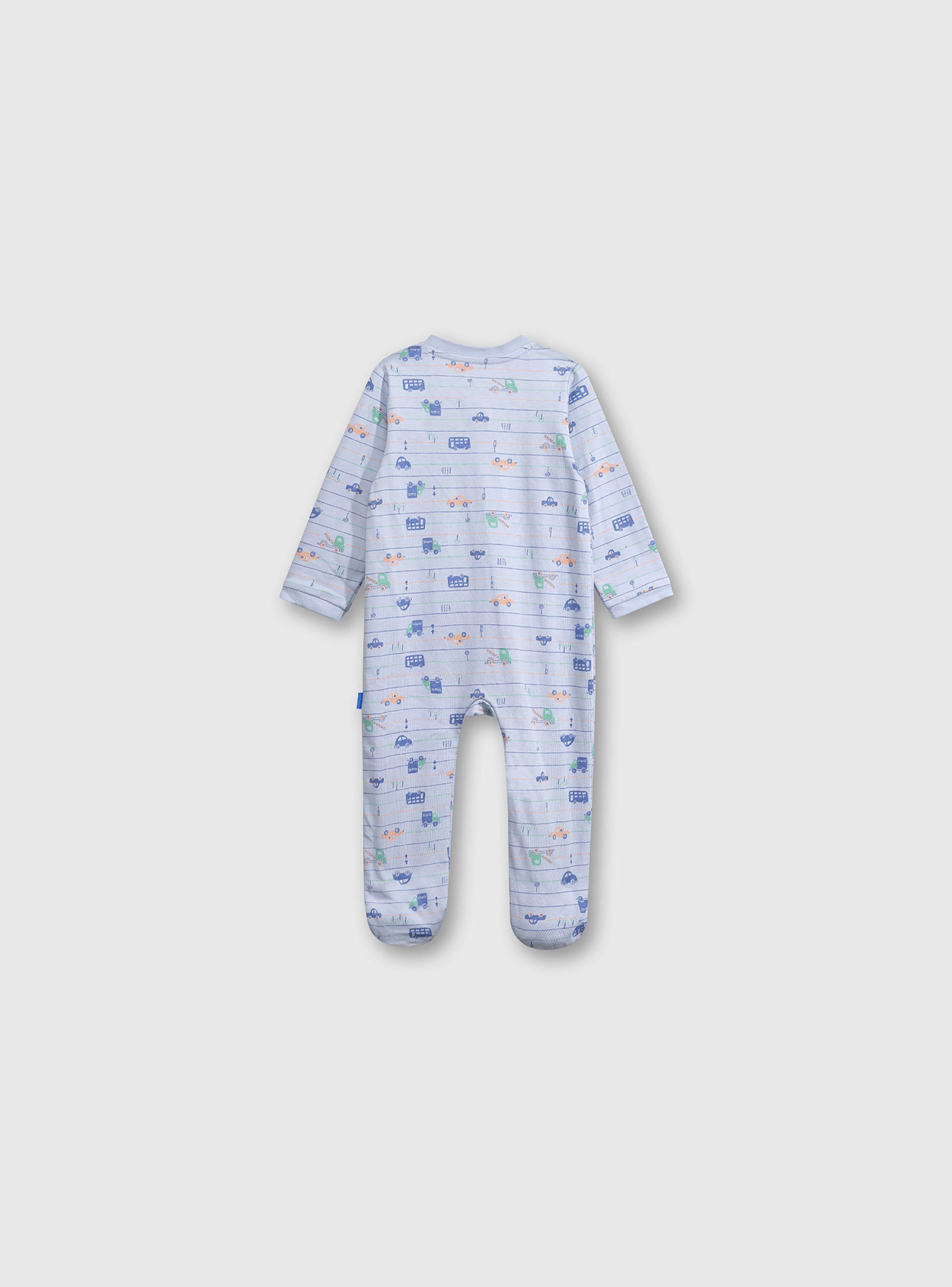 Pijama Niño Celeste 54257 Colloky-1