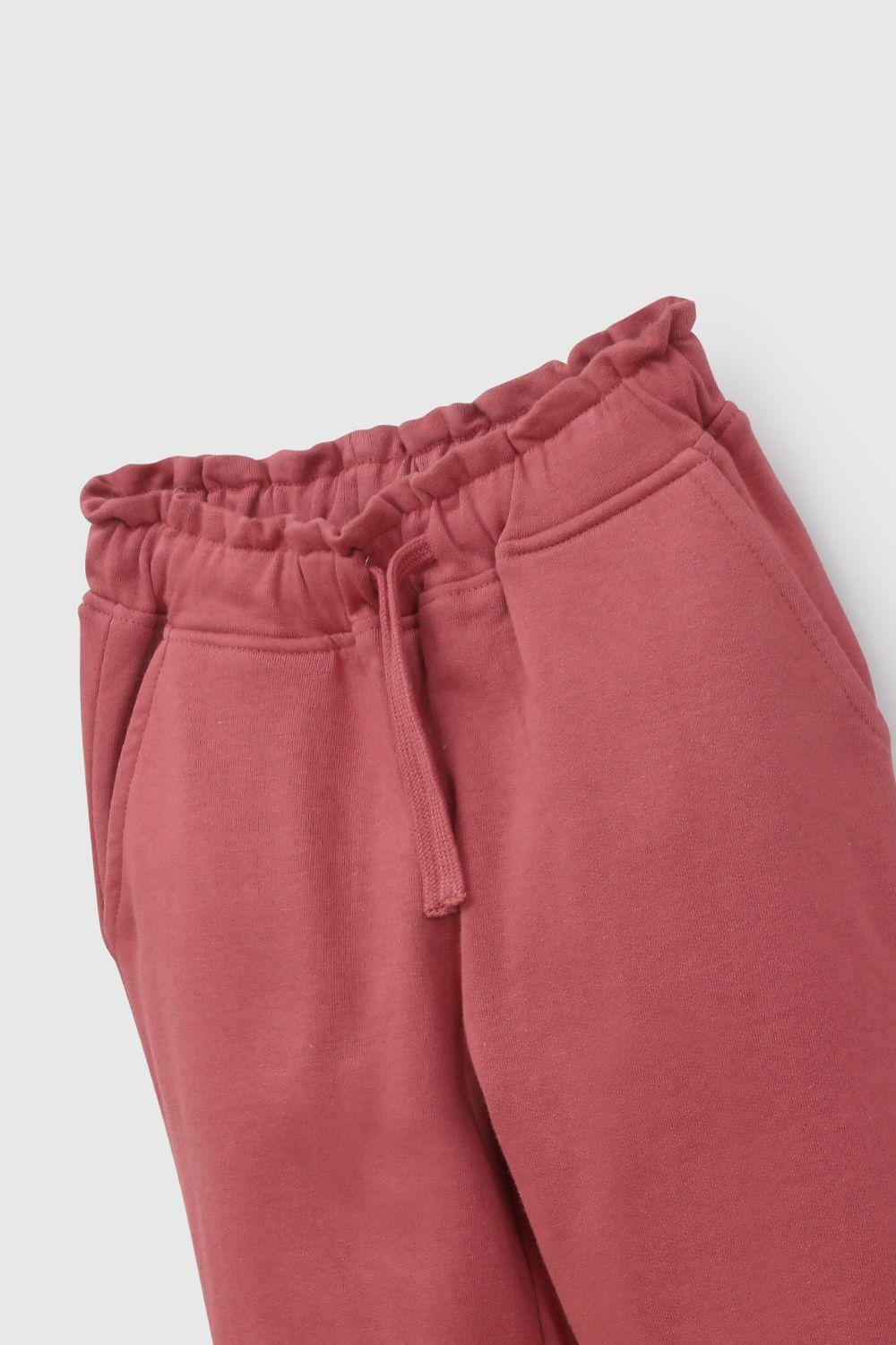 Pantalón Buzo Rojo Niña 7582 Colloky-2