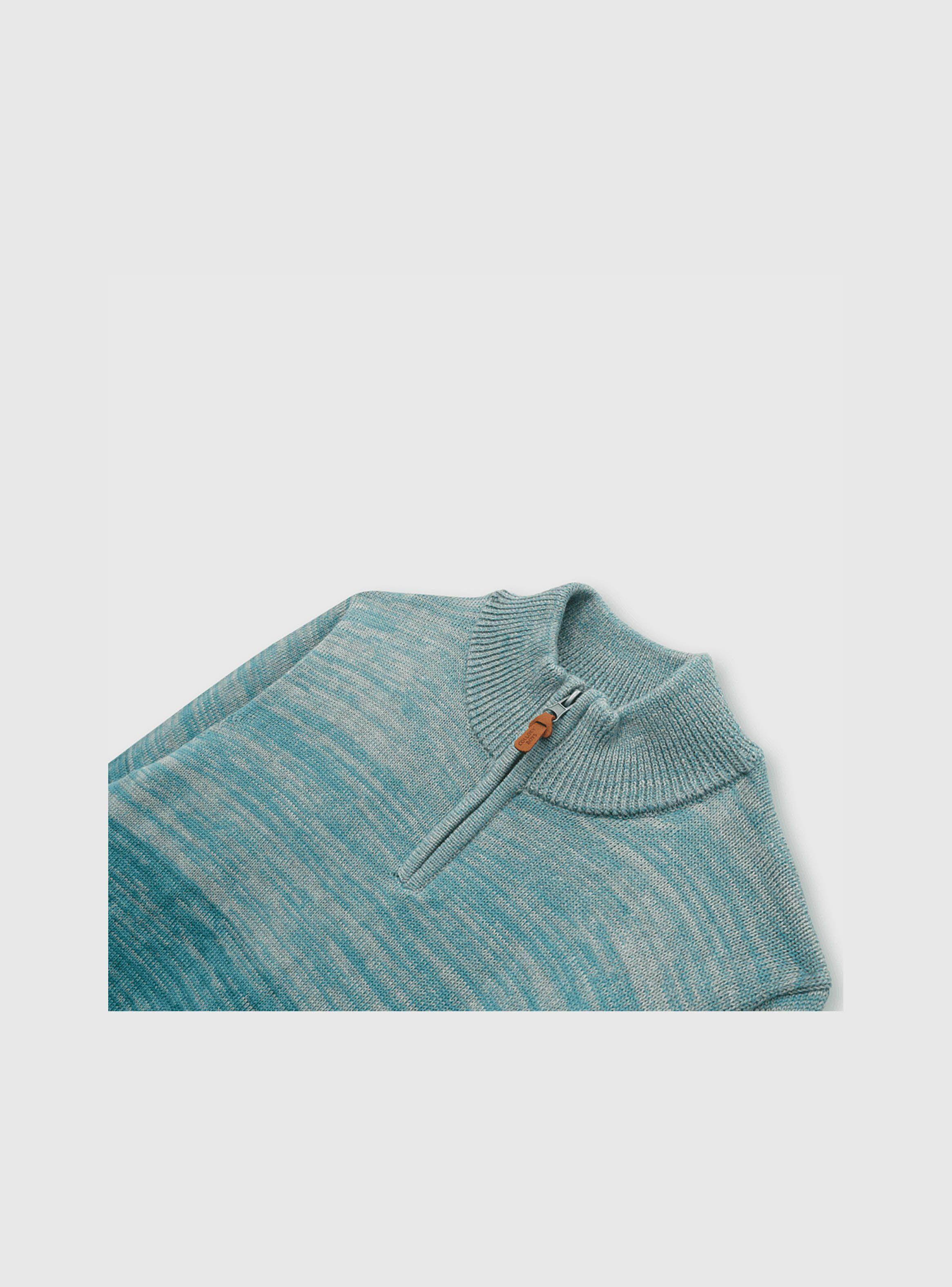 Sweater De Niño Degrade Verde (2 A 12 Años) Colloky-2