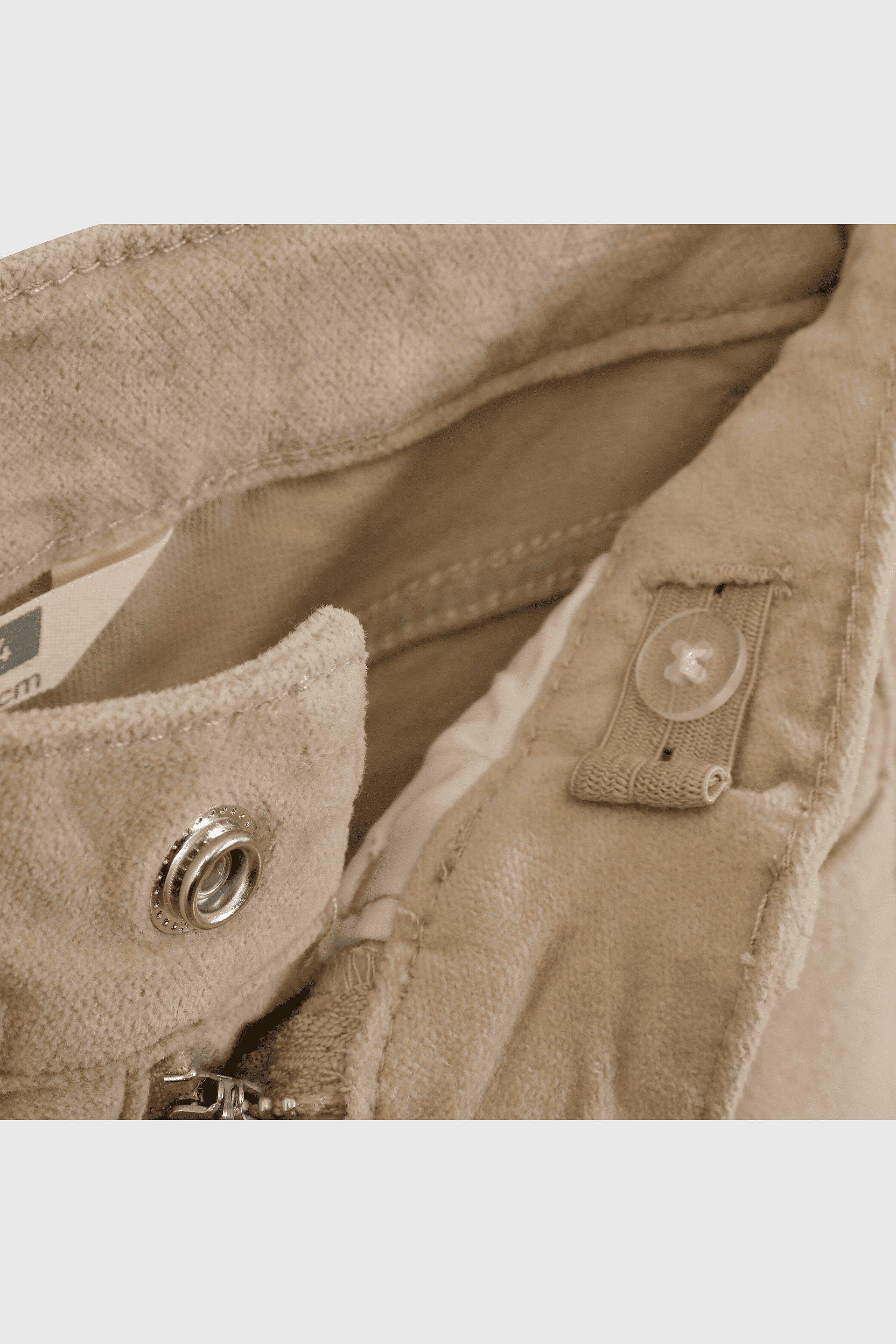 Pantalón Abrigado Café-2