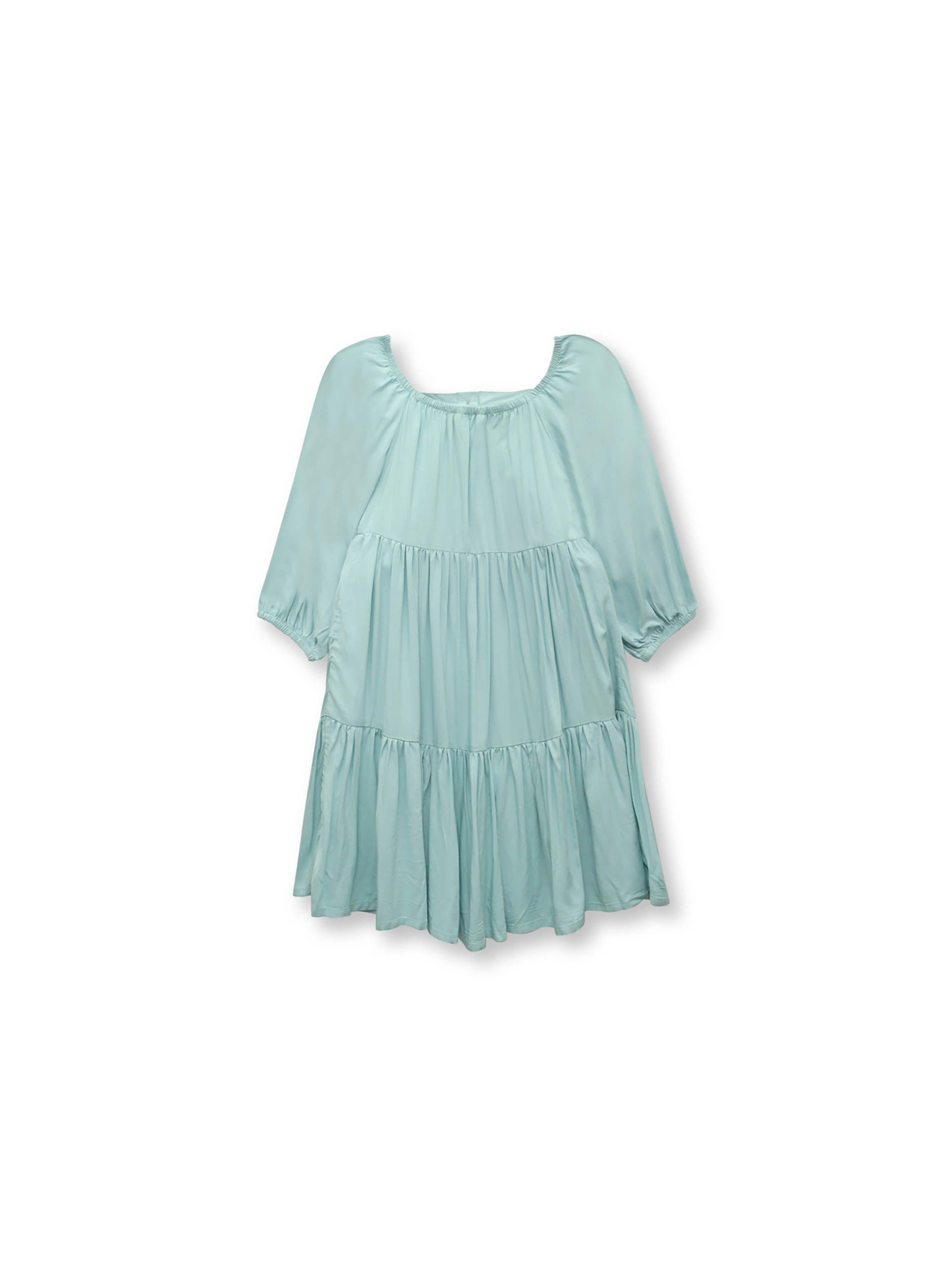 Vestido De Niña Amplio Calipso (2 A 12 Años) Colloky-1