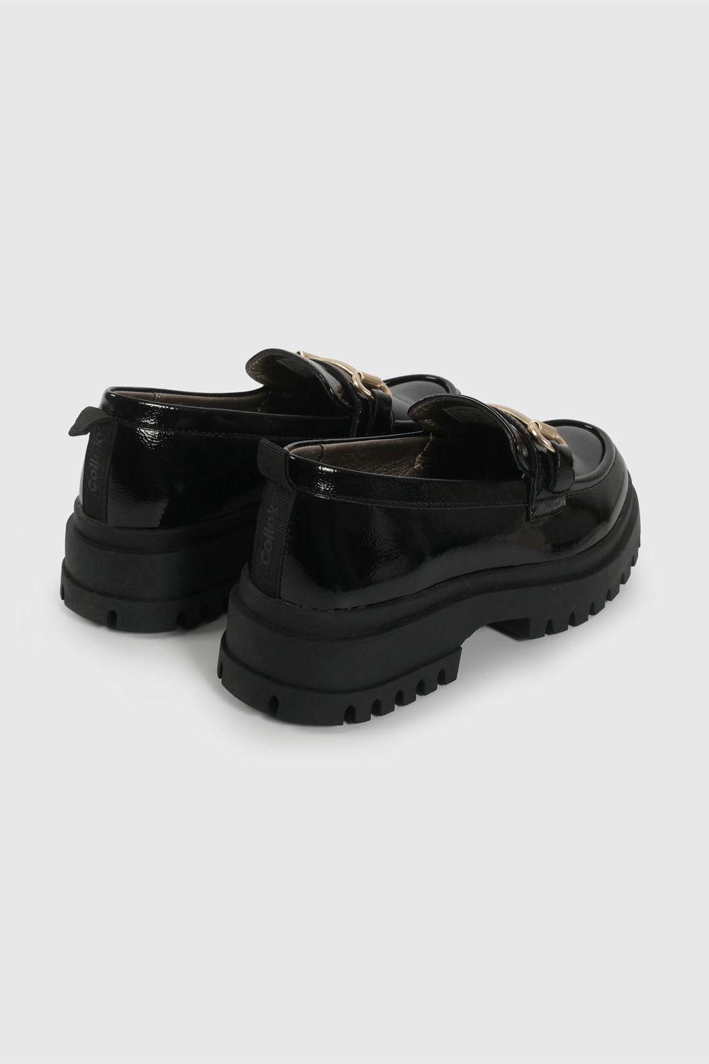 Mocasín Negro de Charol 51000201V26-4