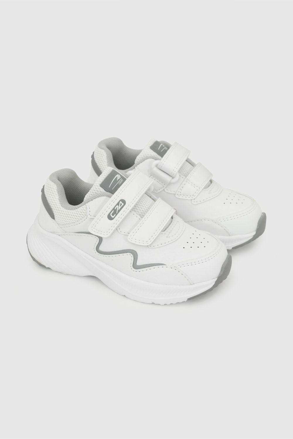 Zapatilla Blanco Unisex niño 7382 Colloky-0