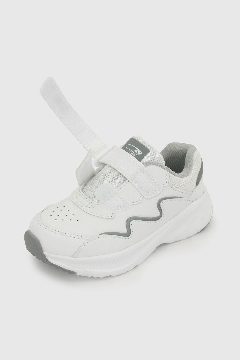 Zapatilla Blanco Unisex niño 7382 Colloky-5