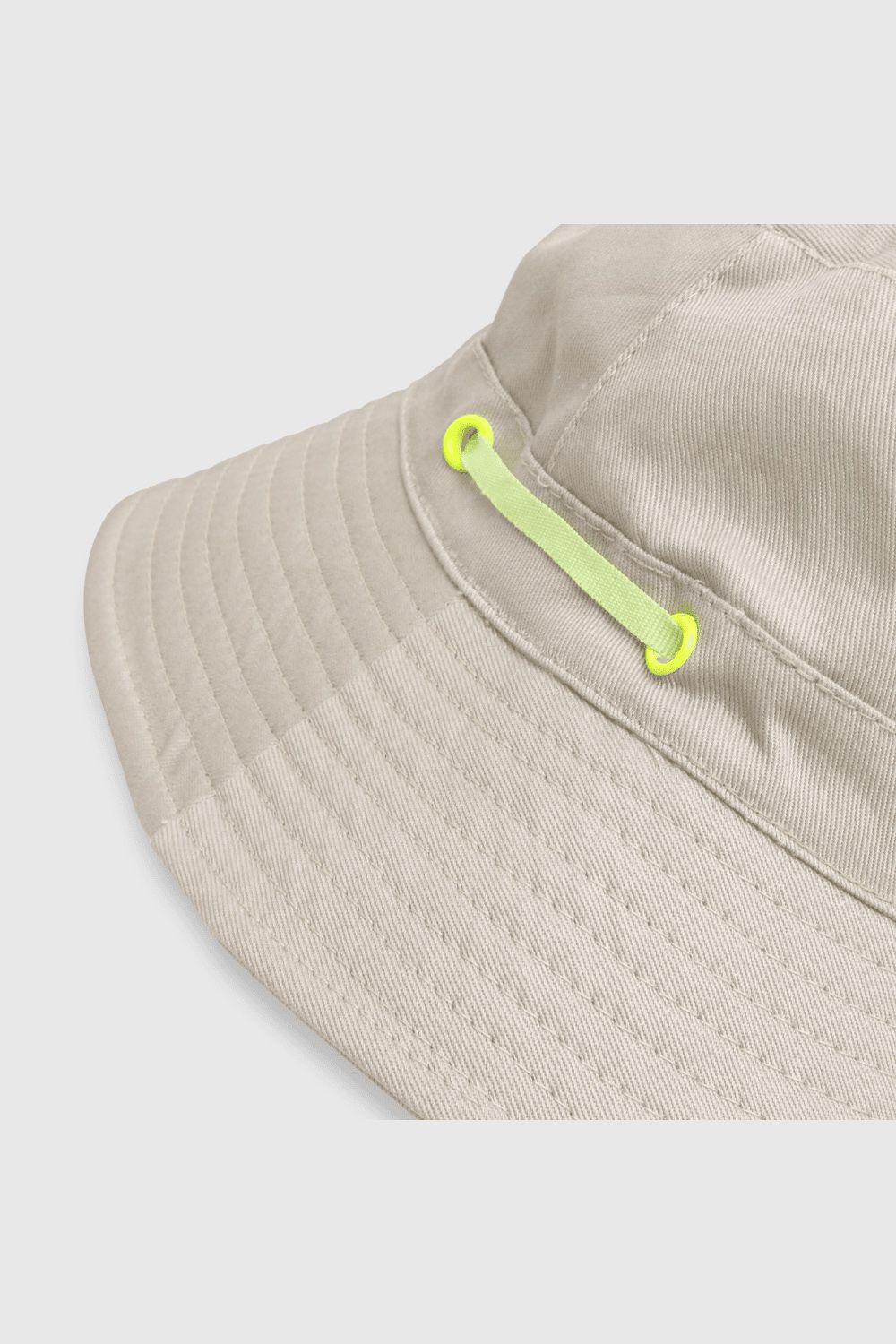 Sombrero de niño de gabardina arena (2 a 12 años)-1