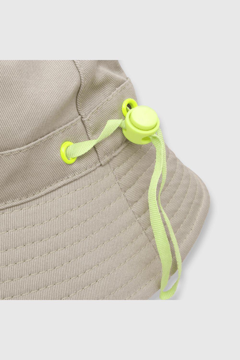 Sombrero de niño de gabardina arena (2 a 12 años)-2