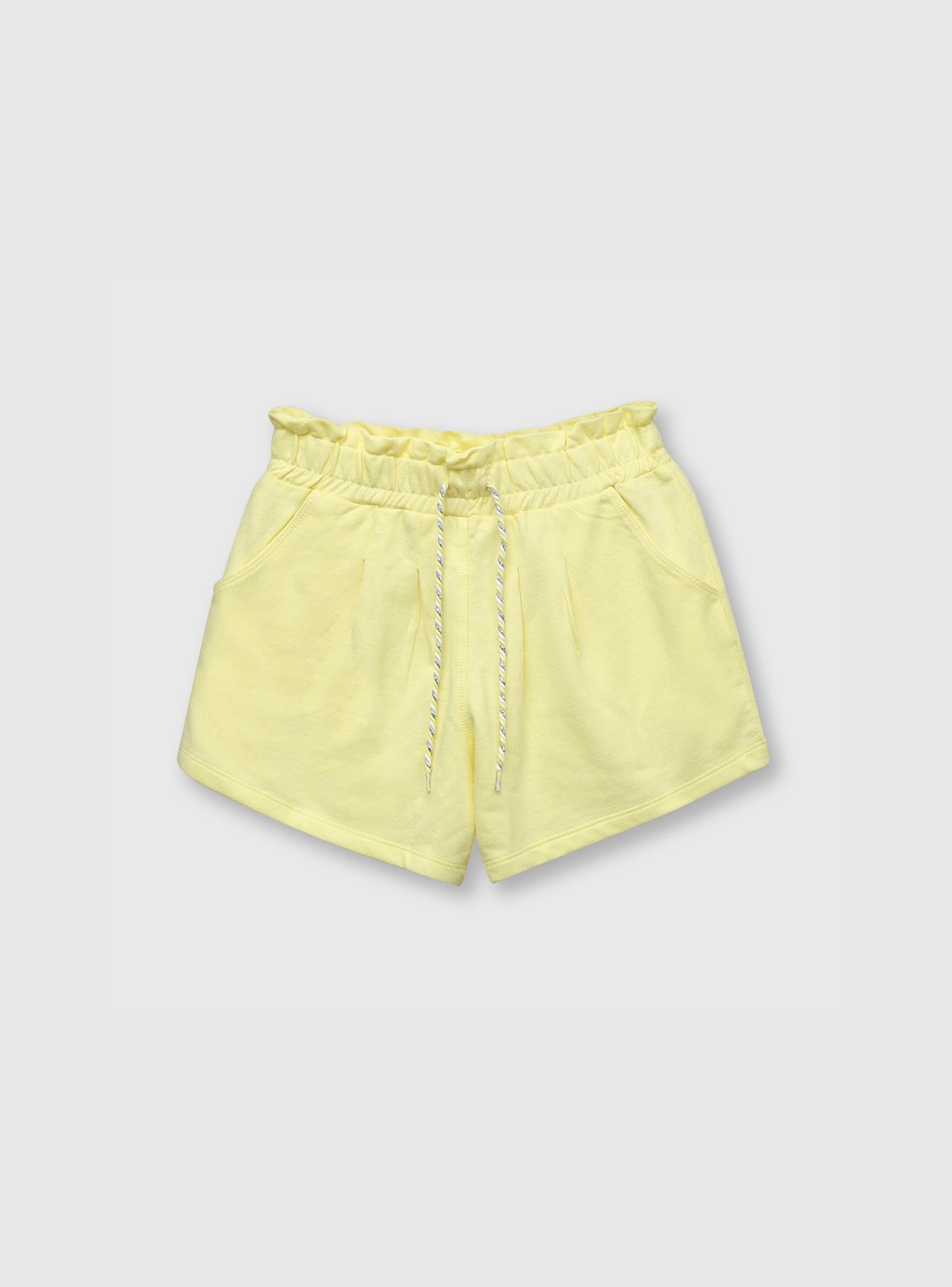 Short Niña Amarillo (2 A 12 Años) Colloky-0