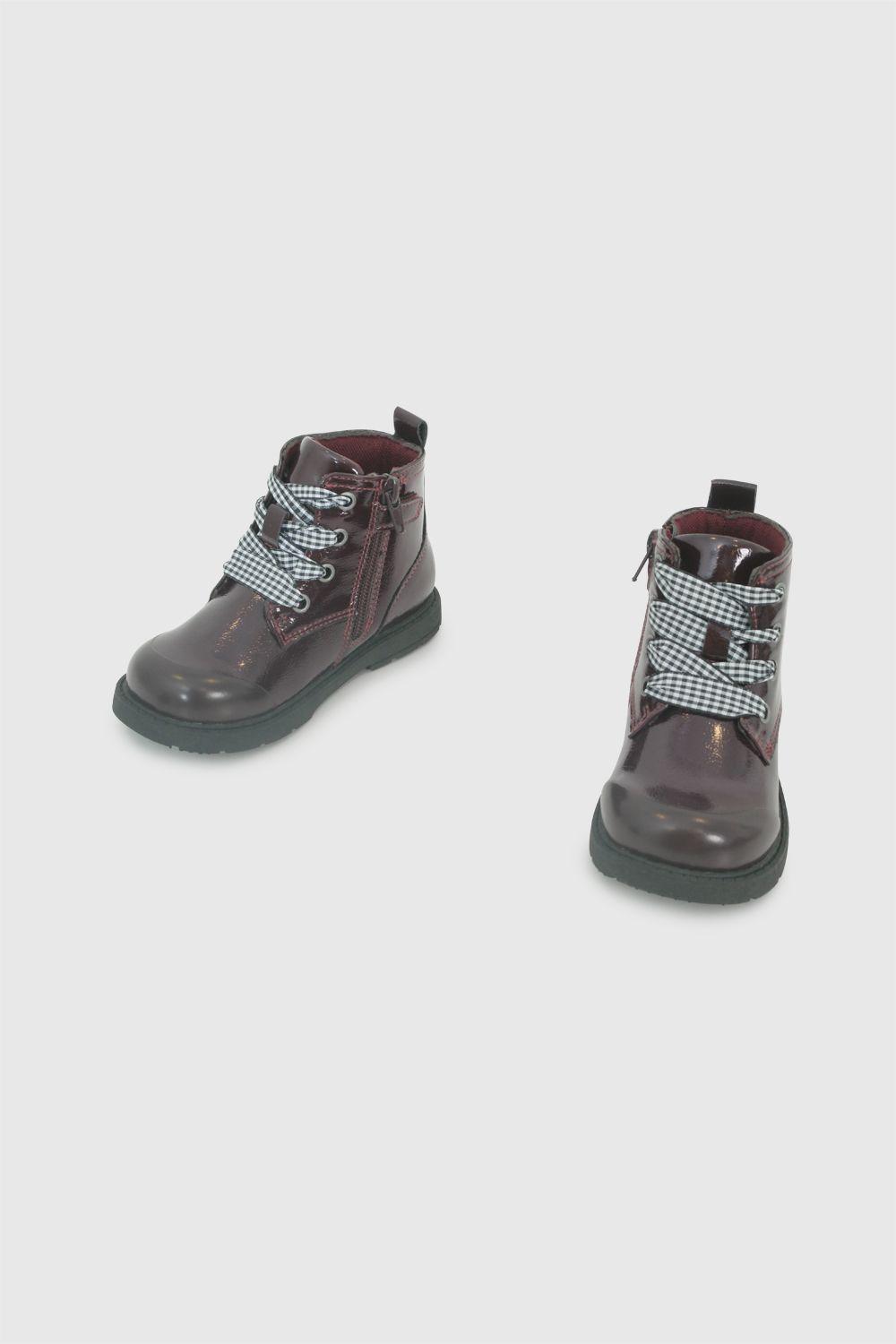 Botin Niña Rojo 7627 Colloky-3