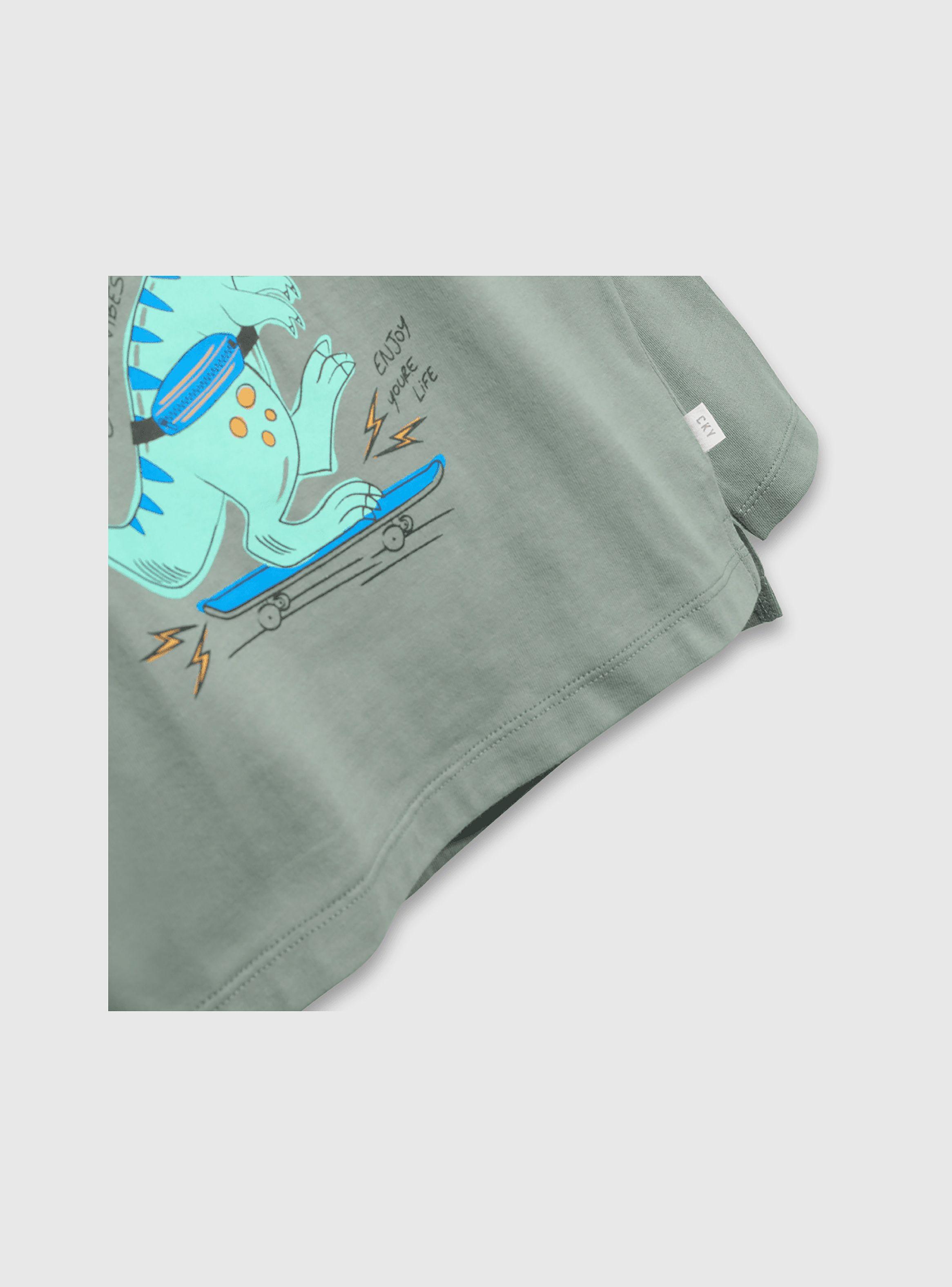 Polera Niño Verde 55291 Colloky-2