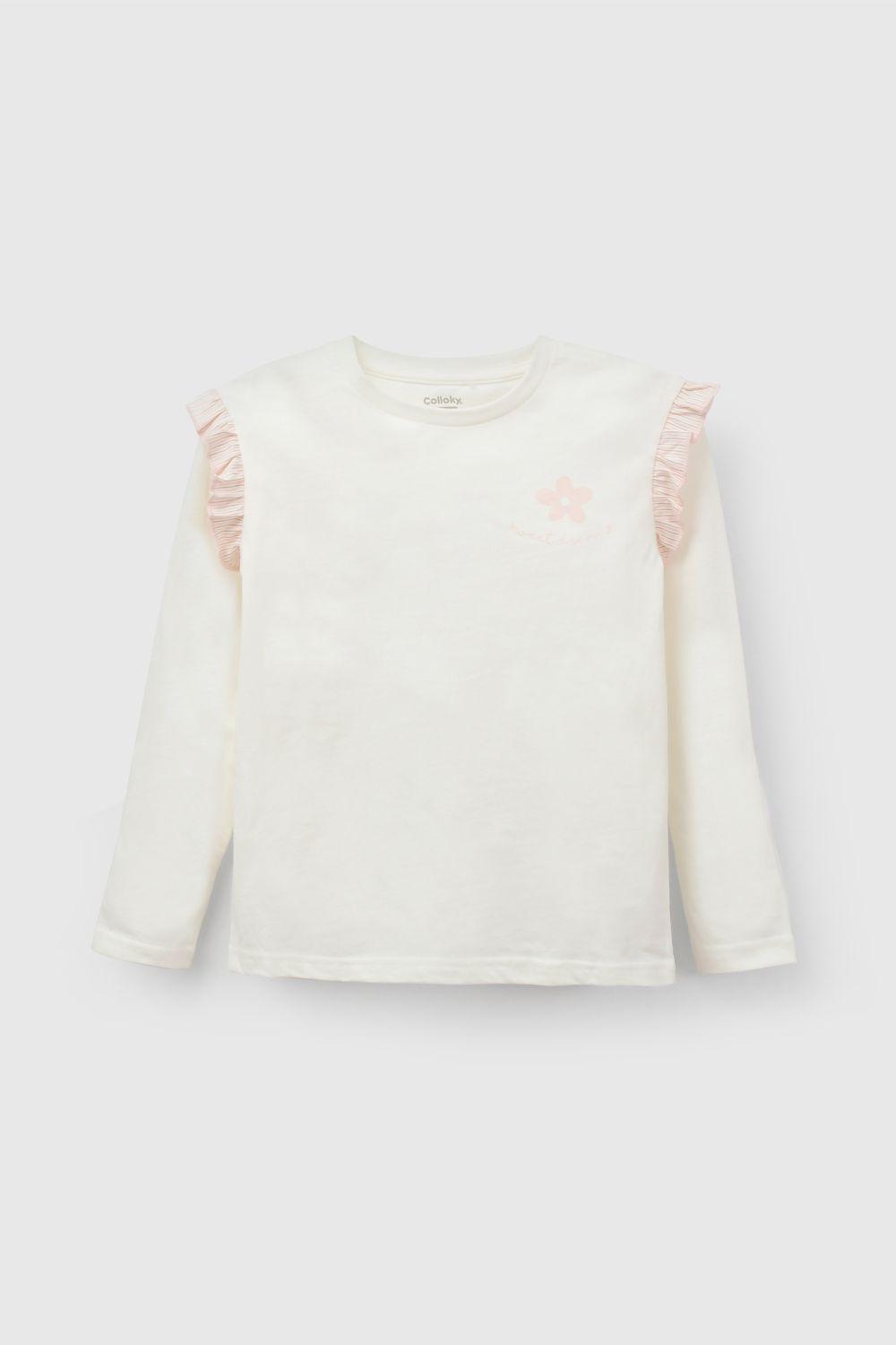 Pijama Rosa Niña 7366 Colloky-1