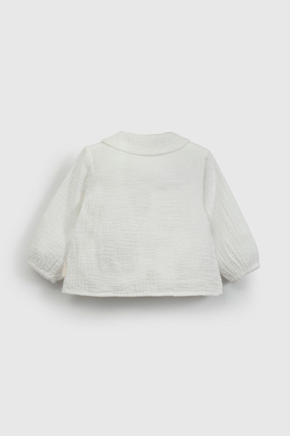 Chaqueta Blanca Unisex CQBMU209V26-1