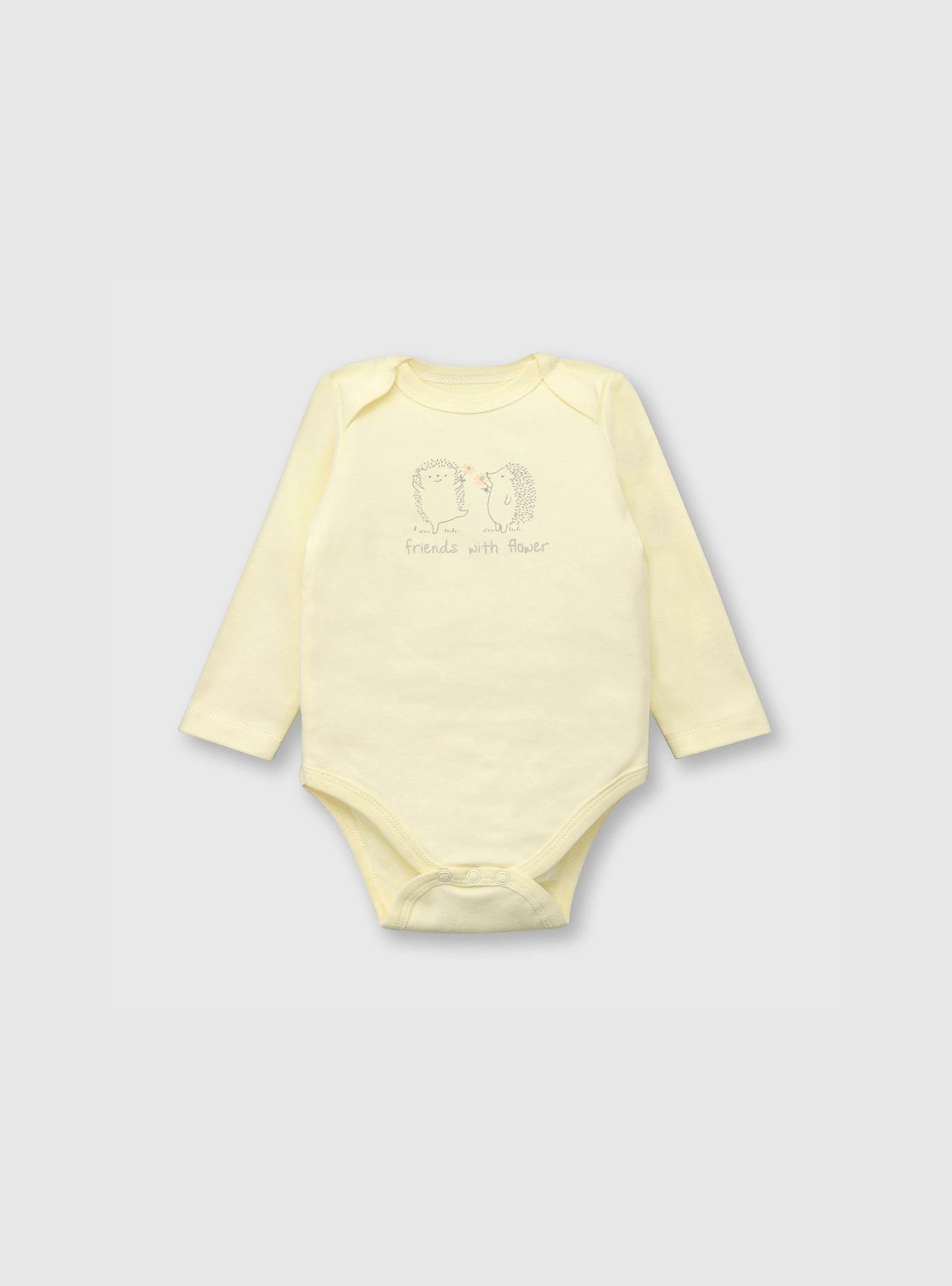 Set Bodies Niña 5 Pack Blanco (0 A 24 Meses) Colloky-5