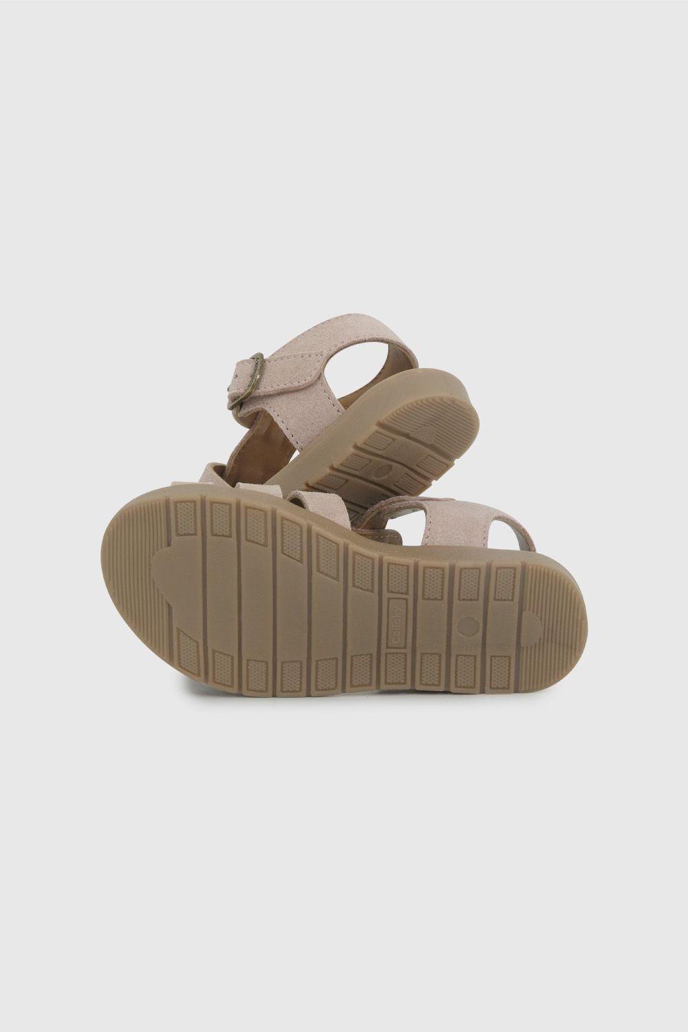 Sandalia de Cuero Rosada de Caminante talla 21 a 27 43060129V26-2