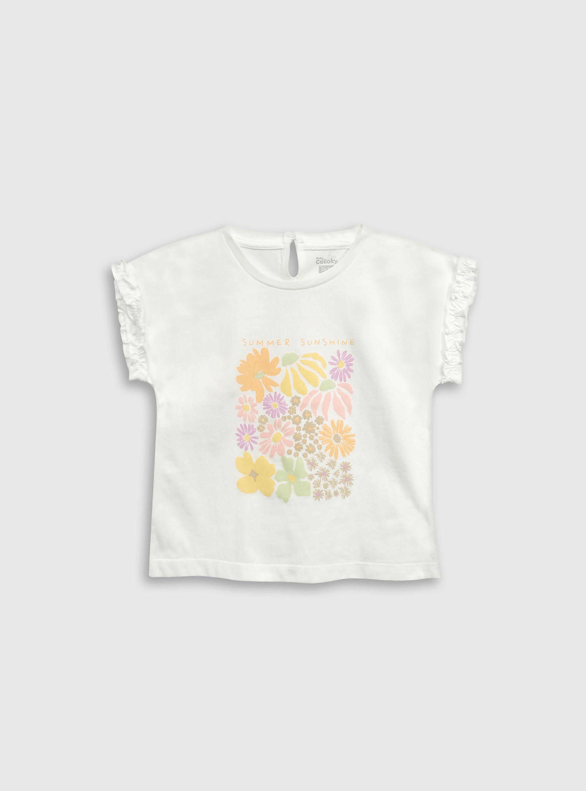 Polera Niña Blanco 54645 Colloky-0