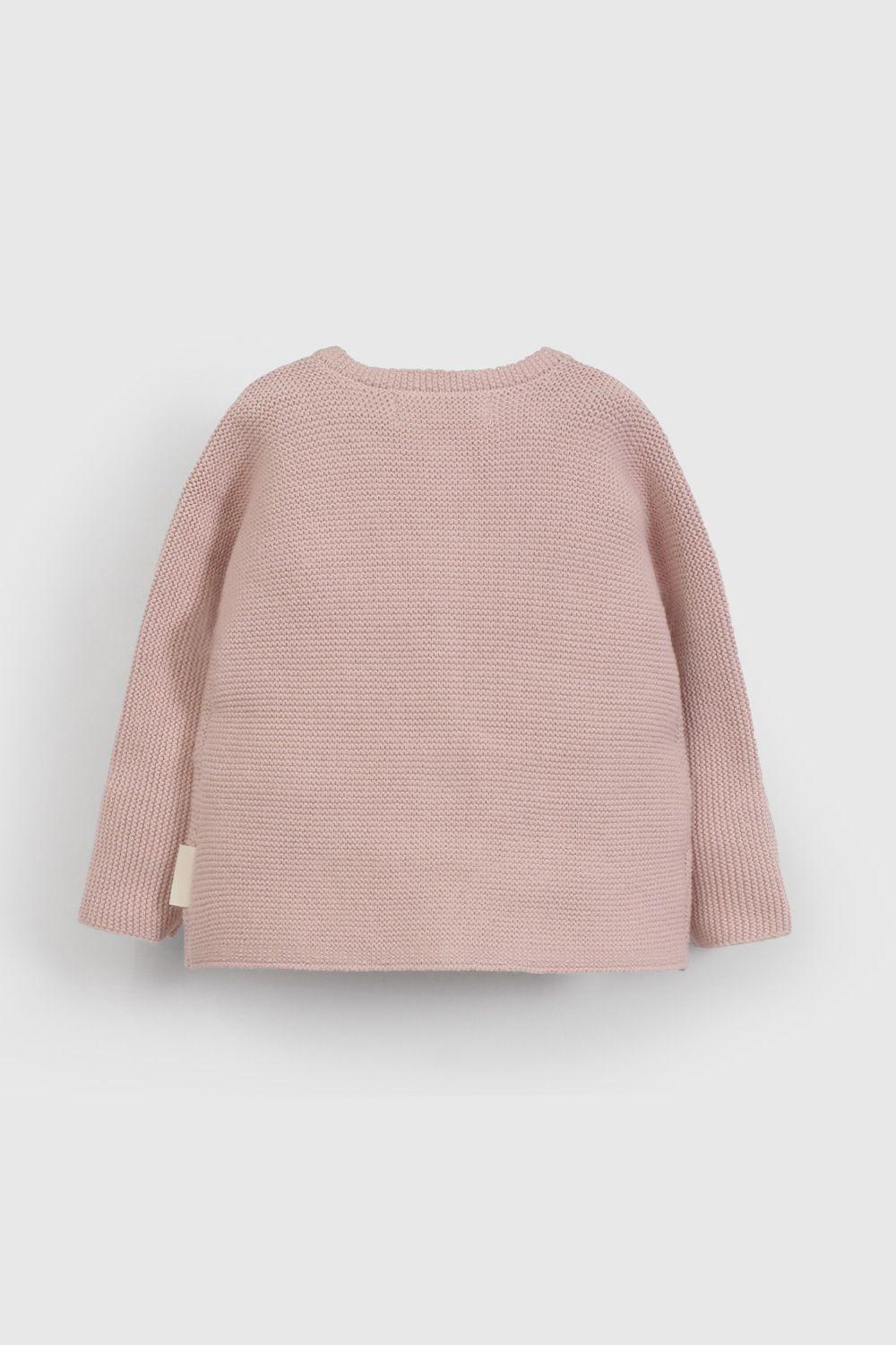 Chaleco Rosado Tejido De Bebé CHLA4235V26-1