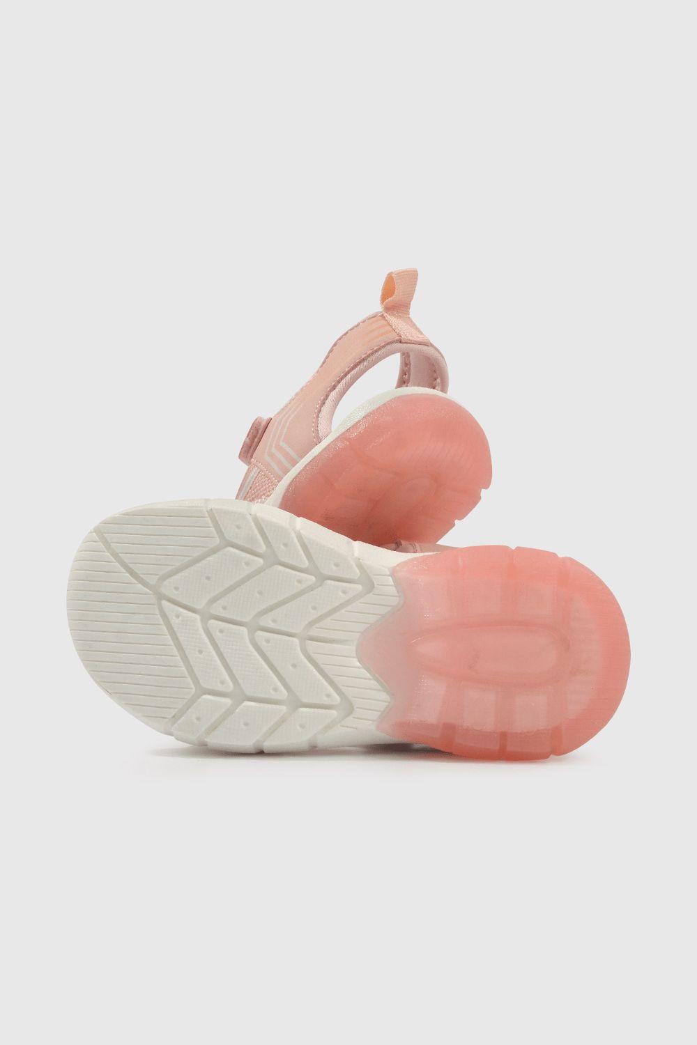 Sandalia Luces Rosada-2