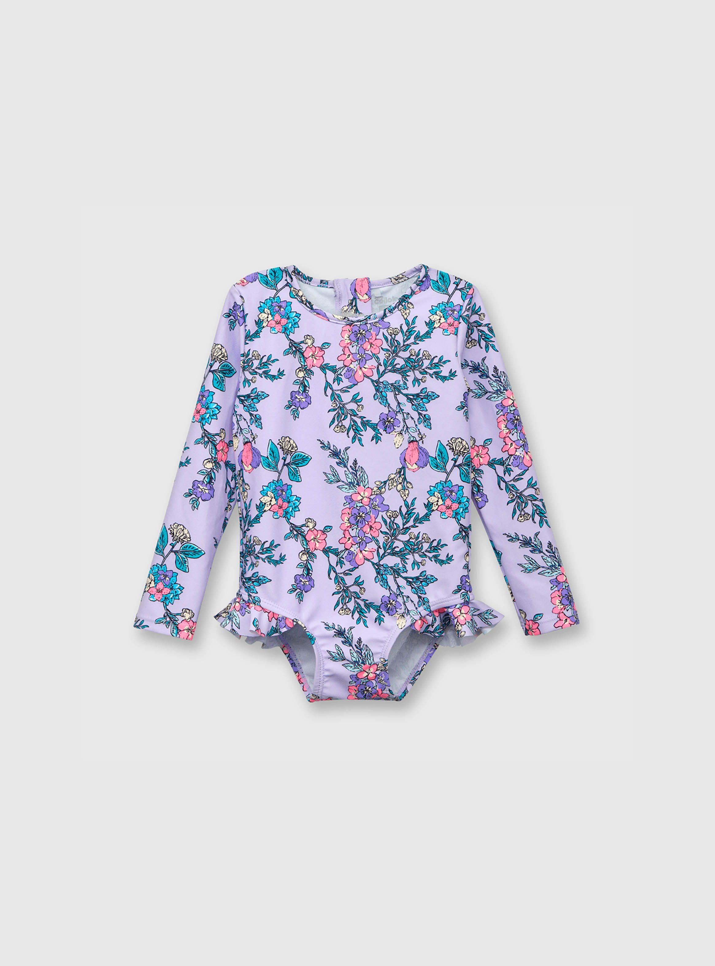 Entero Niña Lila (3 A 36 Meses) Colloky-0