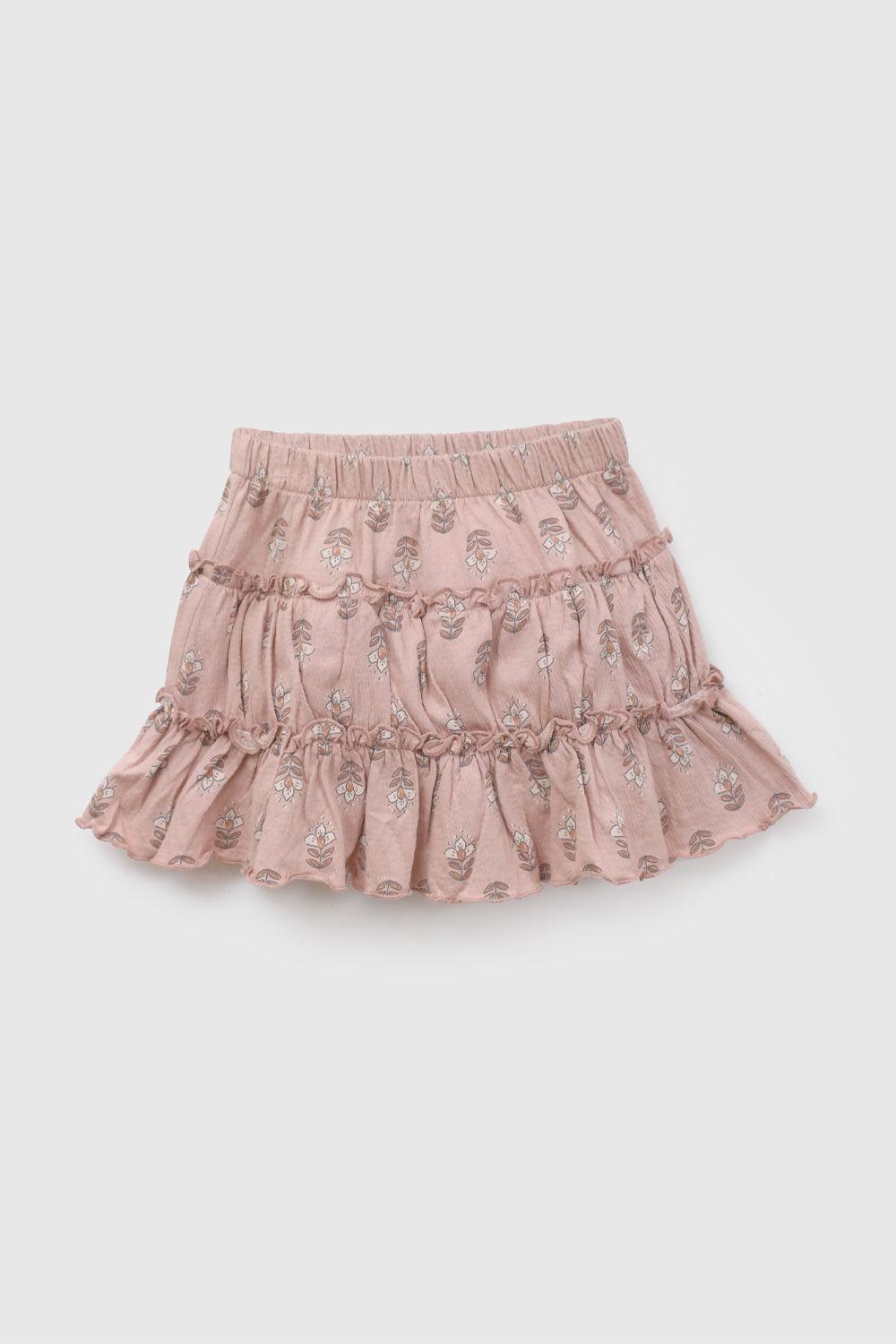 Falda Rosa Niña 7361 Colloky-0