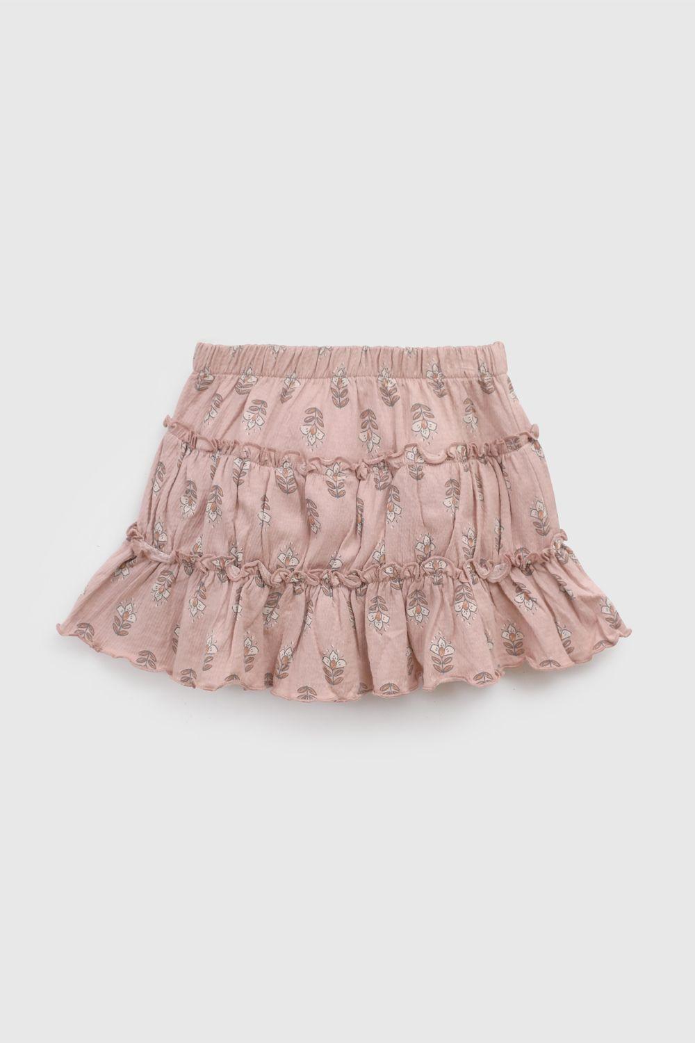 Falda Rosa Niña 7361 Colloky-1