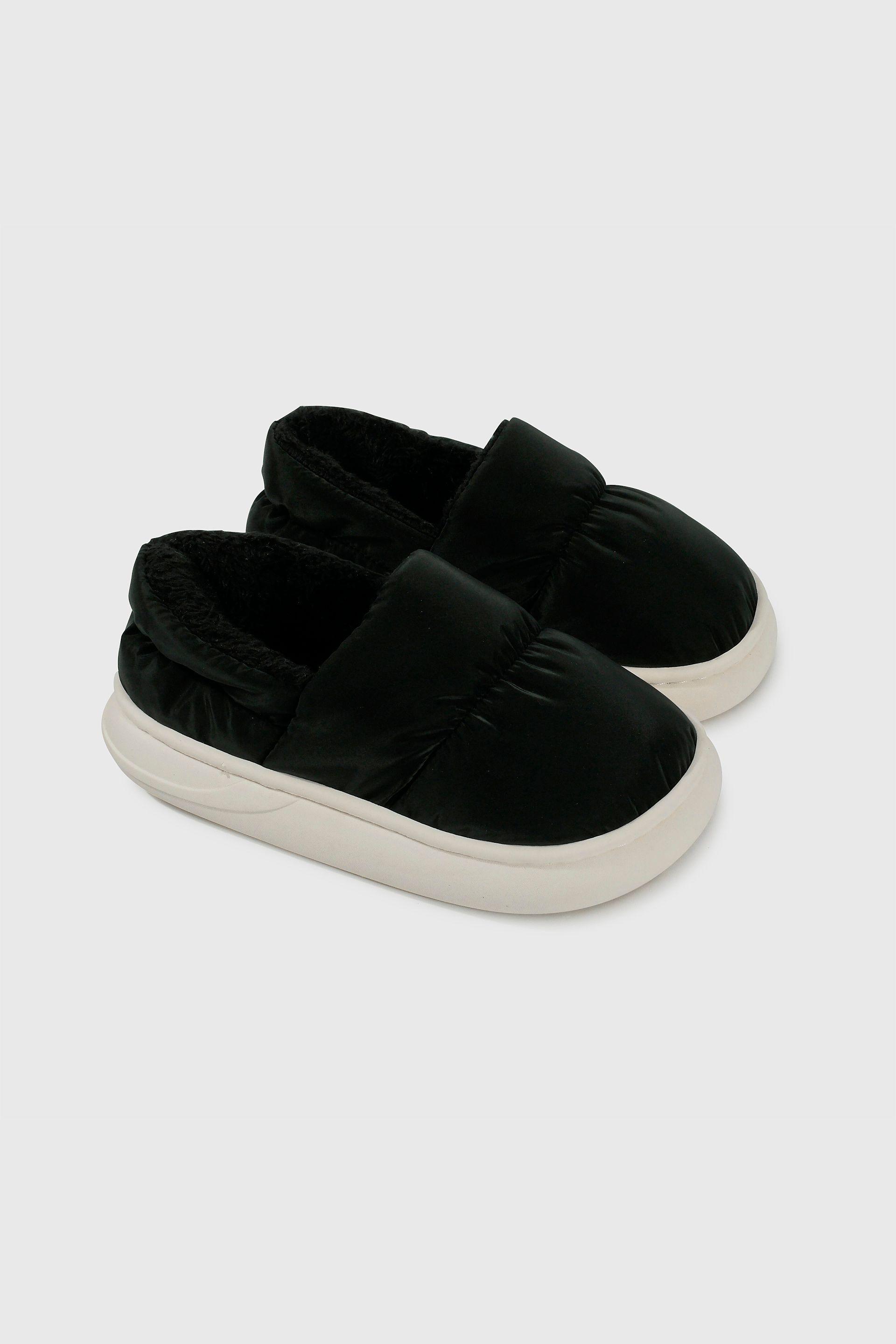 Pantufla Temático Dormir Negra-0