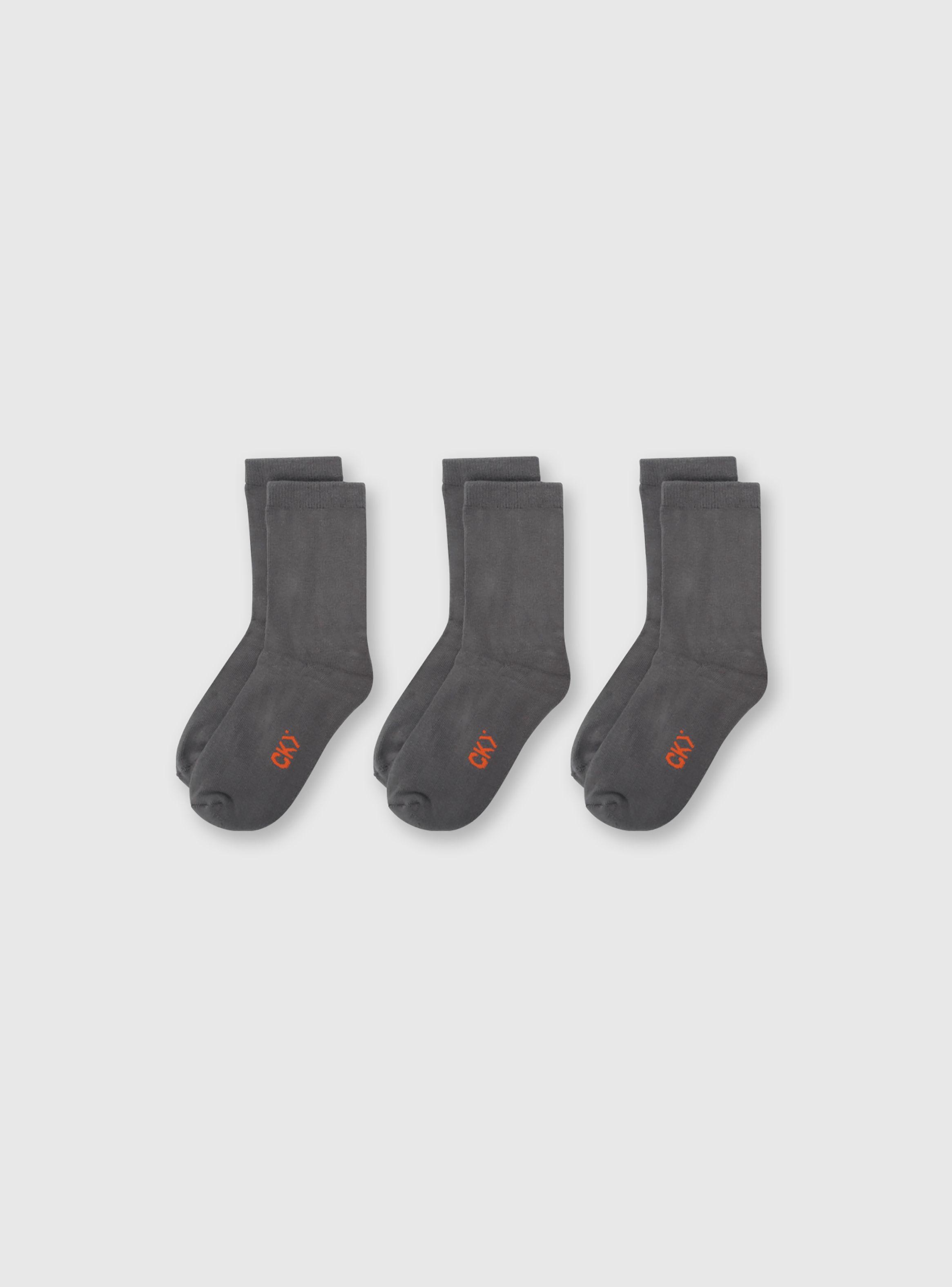 Calcetín Deportivo Niñas y Niños Gris 55143 Colloky-0