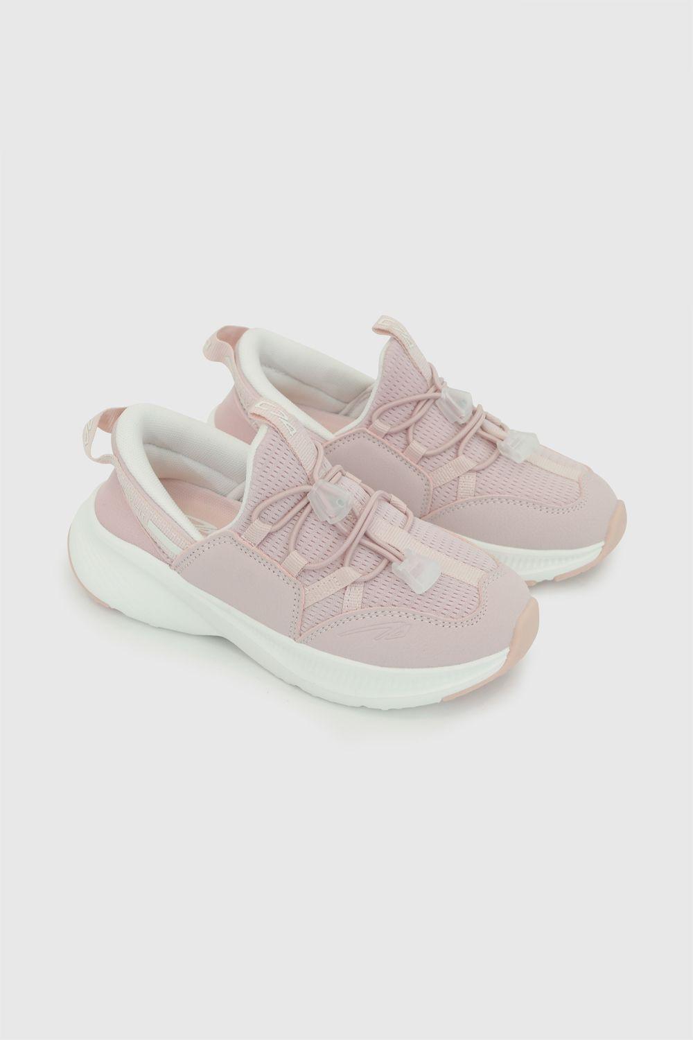 Zapatilla Sport Easy Fit Rosada Niña 28-38 Colloky-0