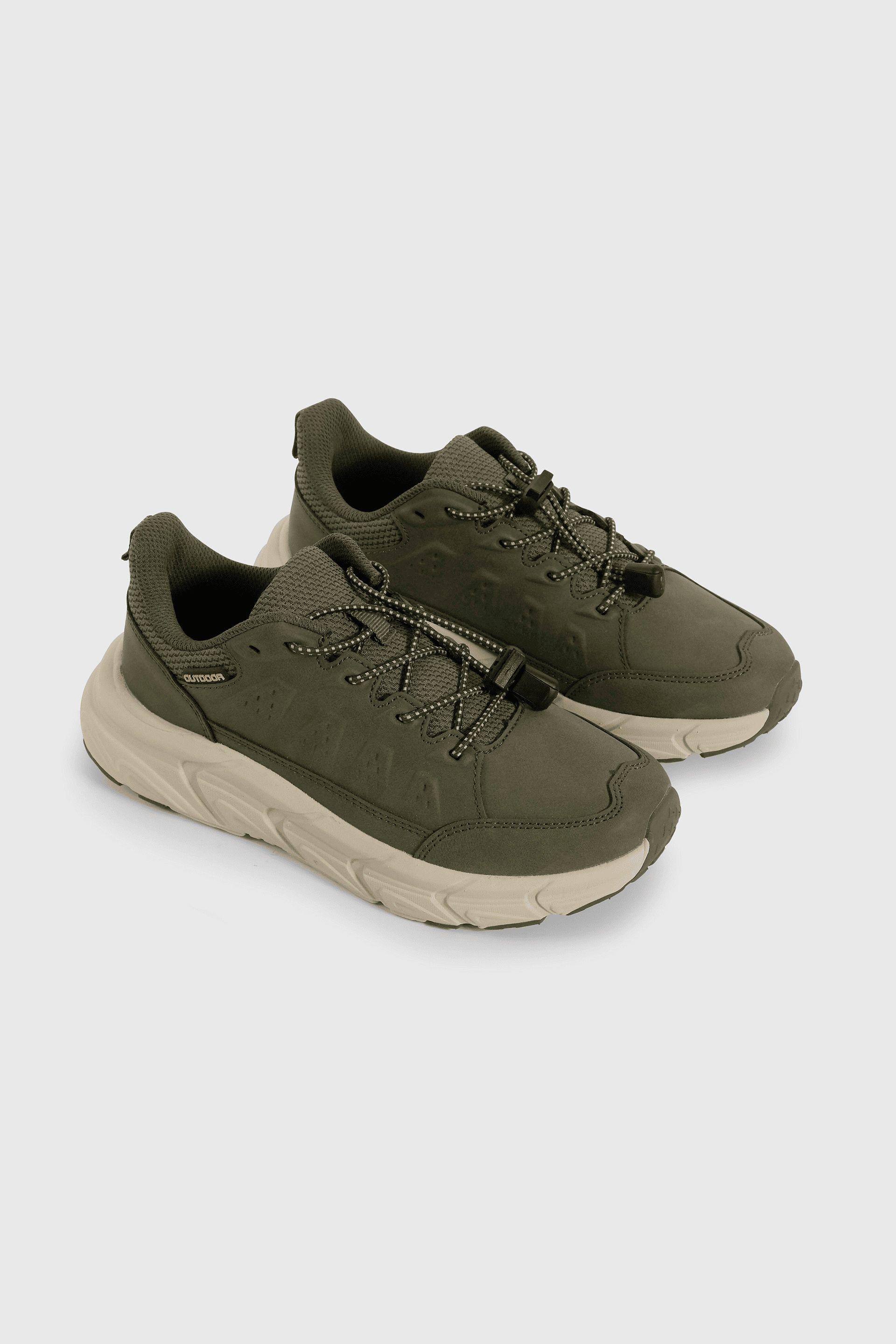 Zapatilla Outdoor Verde-0