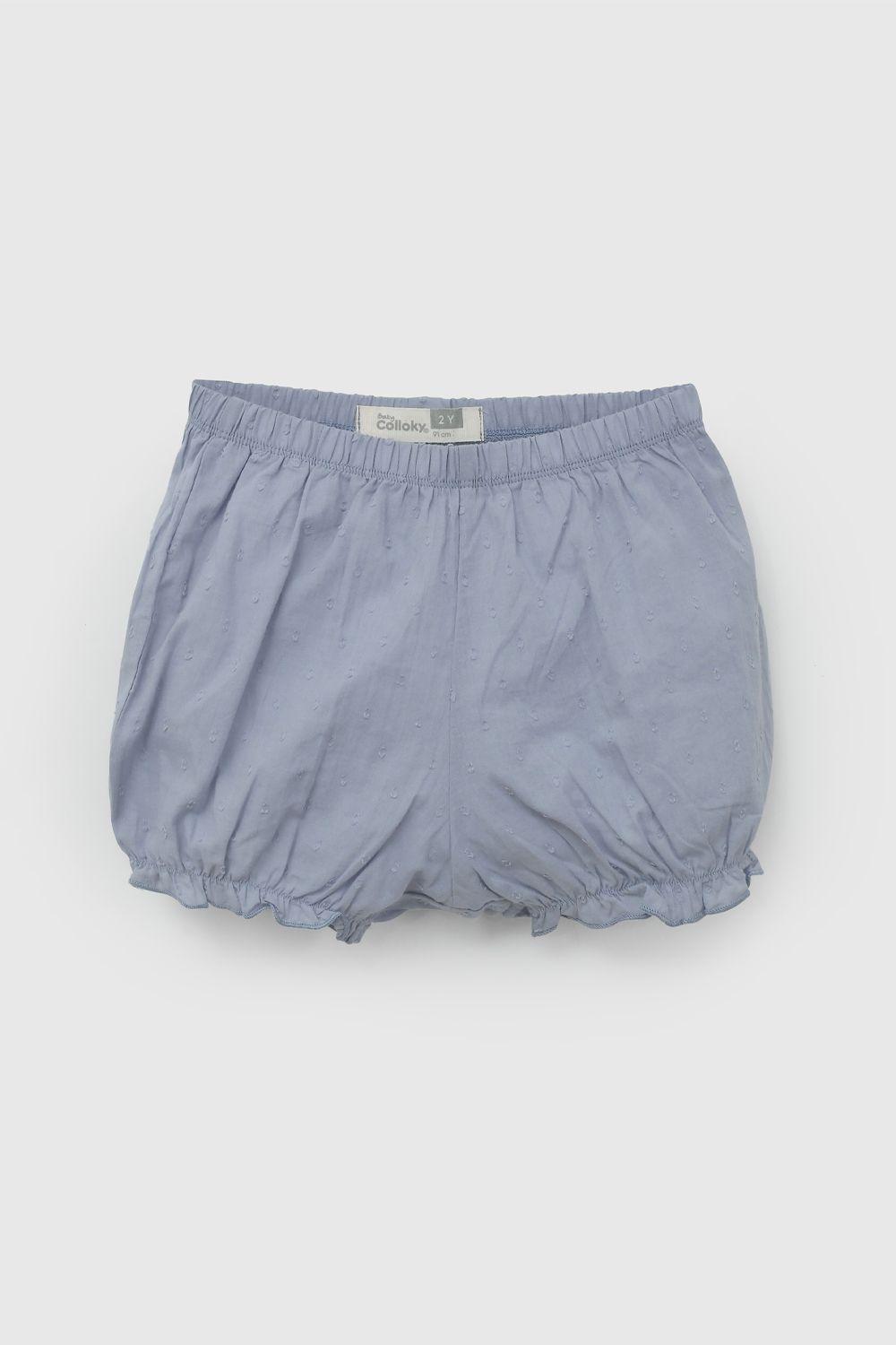 Conjunto Celeste Polera Y Pata De Niña COVL0840V26-2