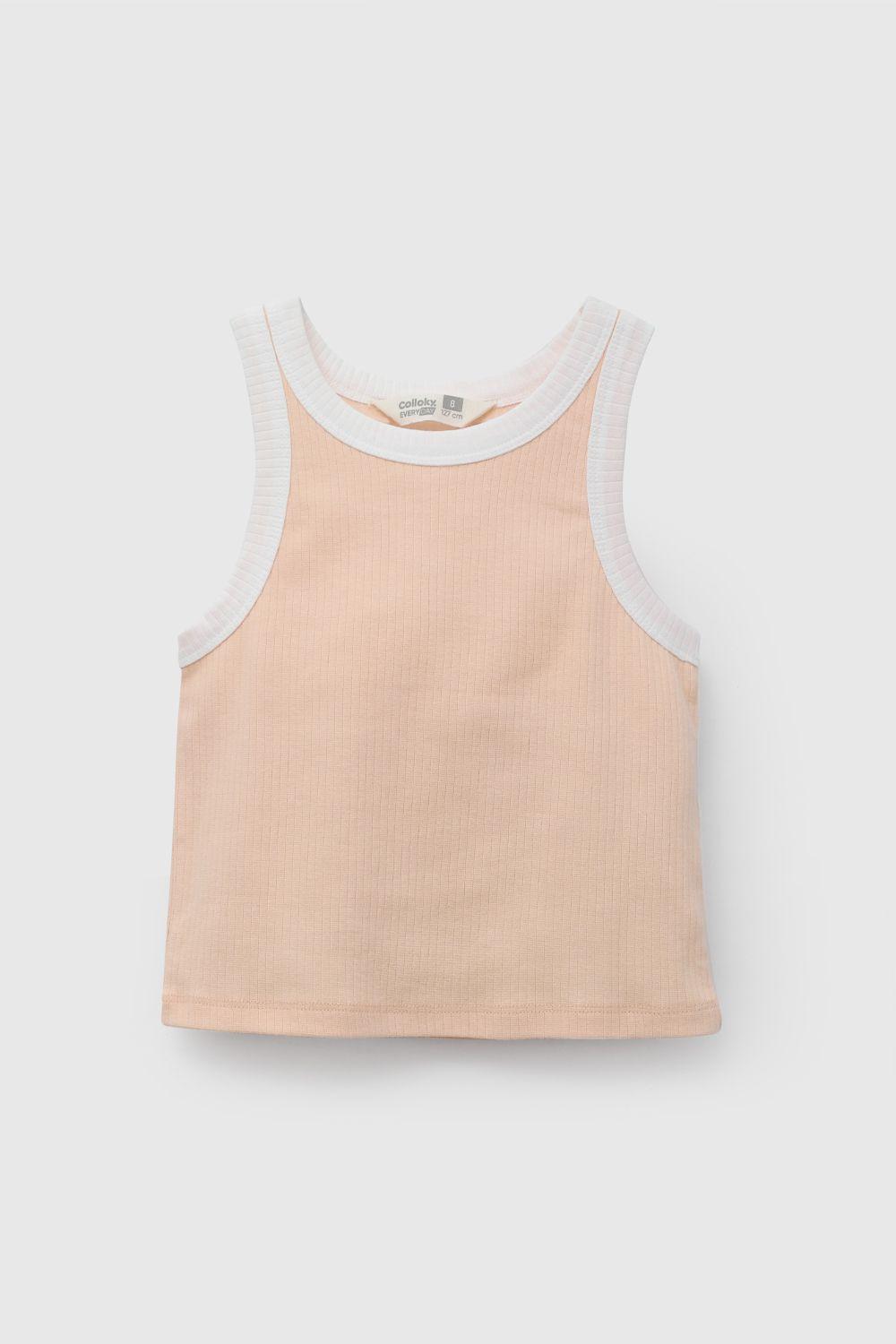 Polera Niña Naranjo 58224 Colloky-0