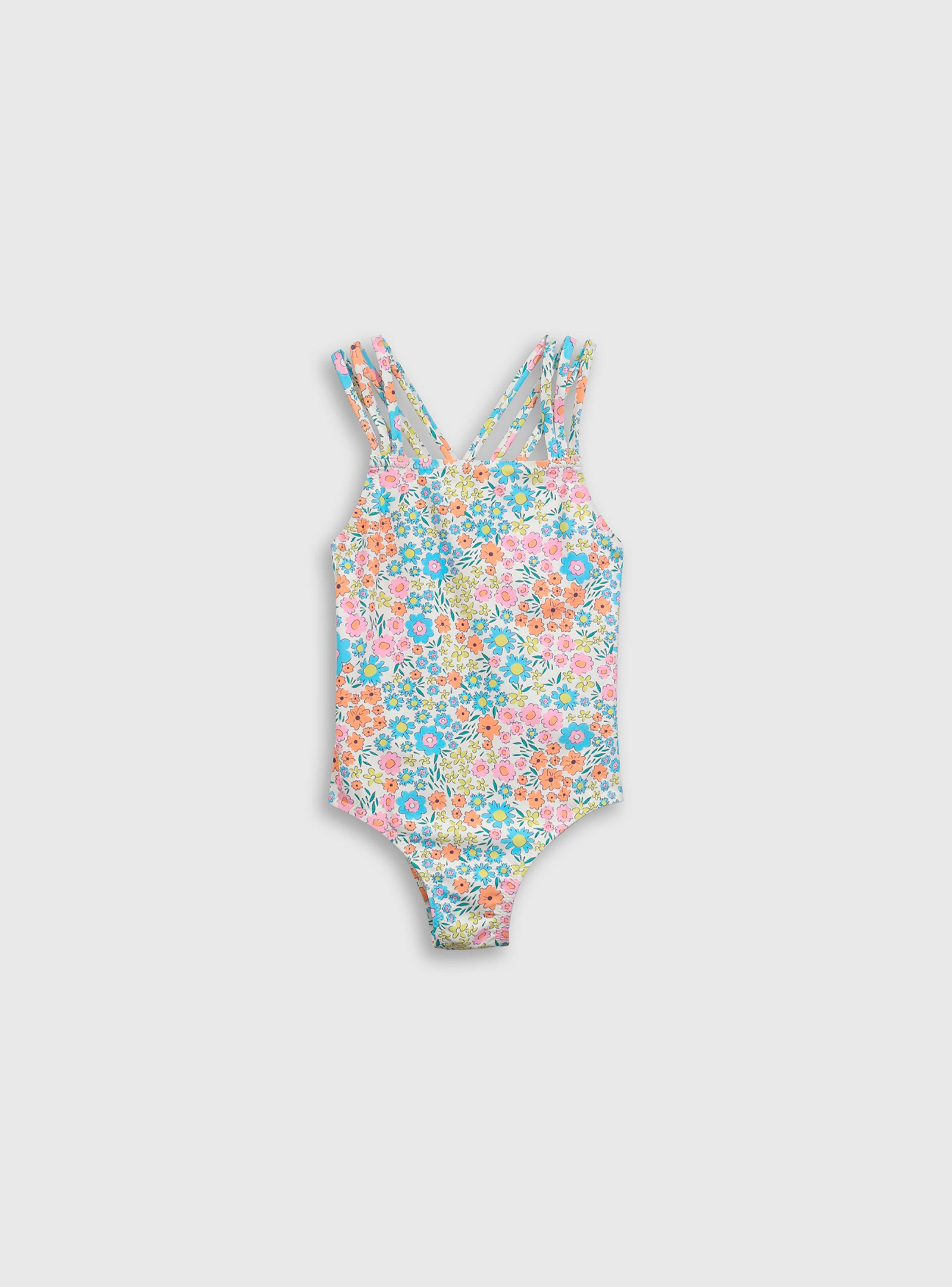 Traje de Baño Niña Celeste 55626 Colloky-0